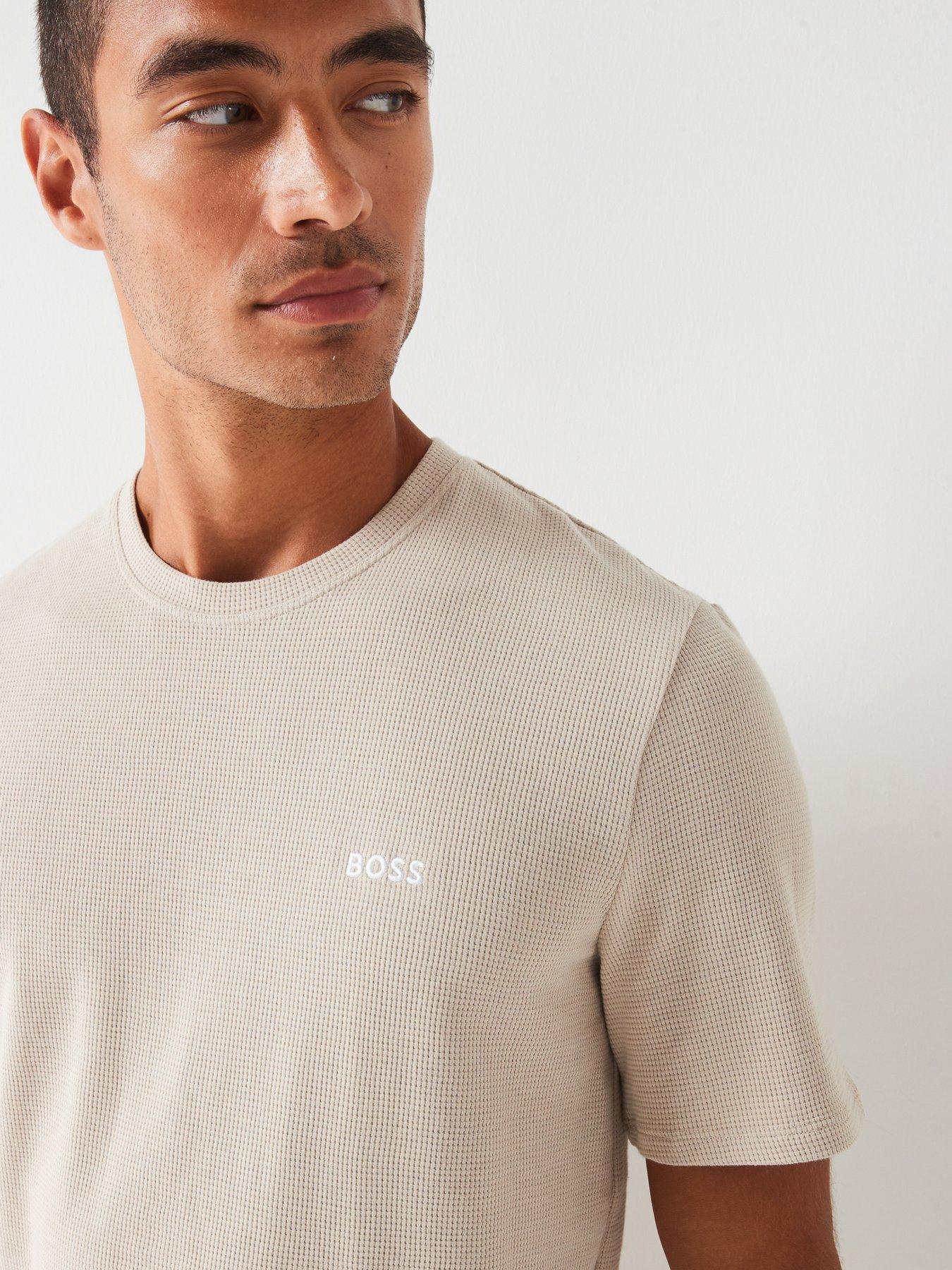 boss-regular-fit-waffle-loungewear-t-shirtdetail