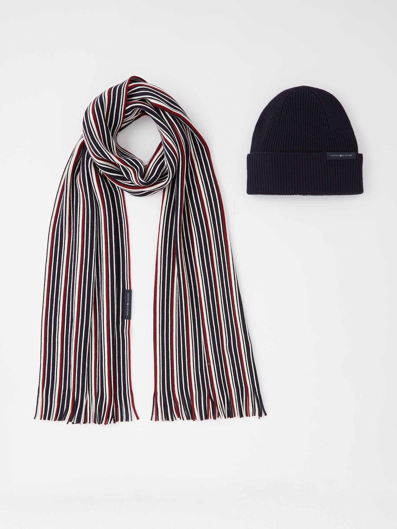 tommy-hilfiger-tommy-hilfiger-beanie-amp-multi-stripe-scarf-gift-set-navy