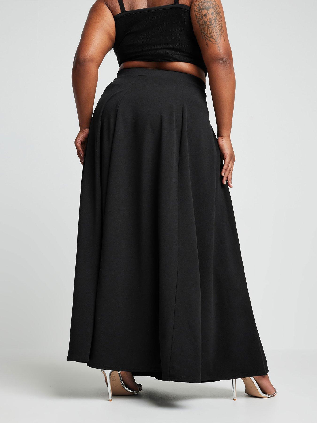 yours-flippy-midi-skirt-blackstillFront