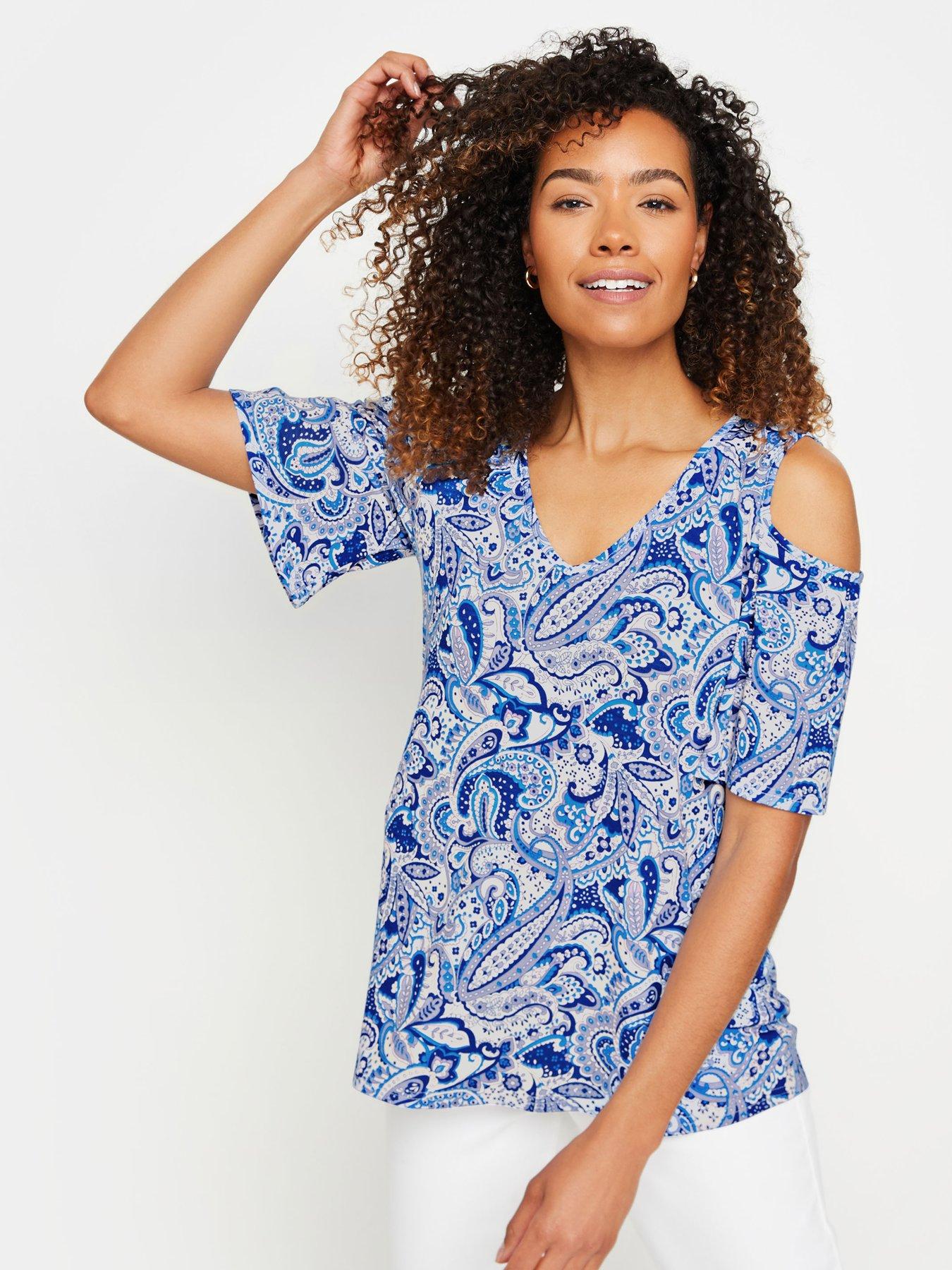 mco-paisley-print-cold-shoulder-top