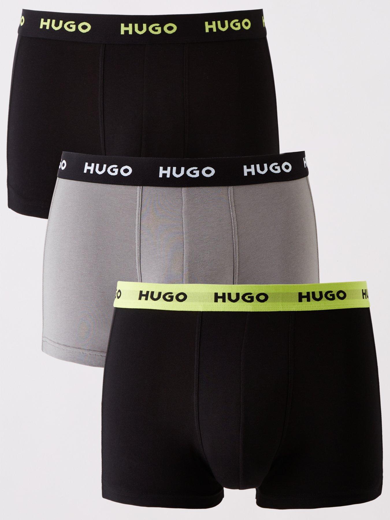 hugo-3-pack-triplet-logo-trunks-multi