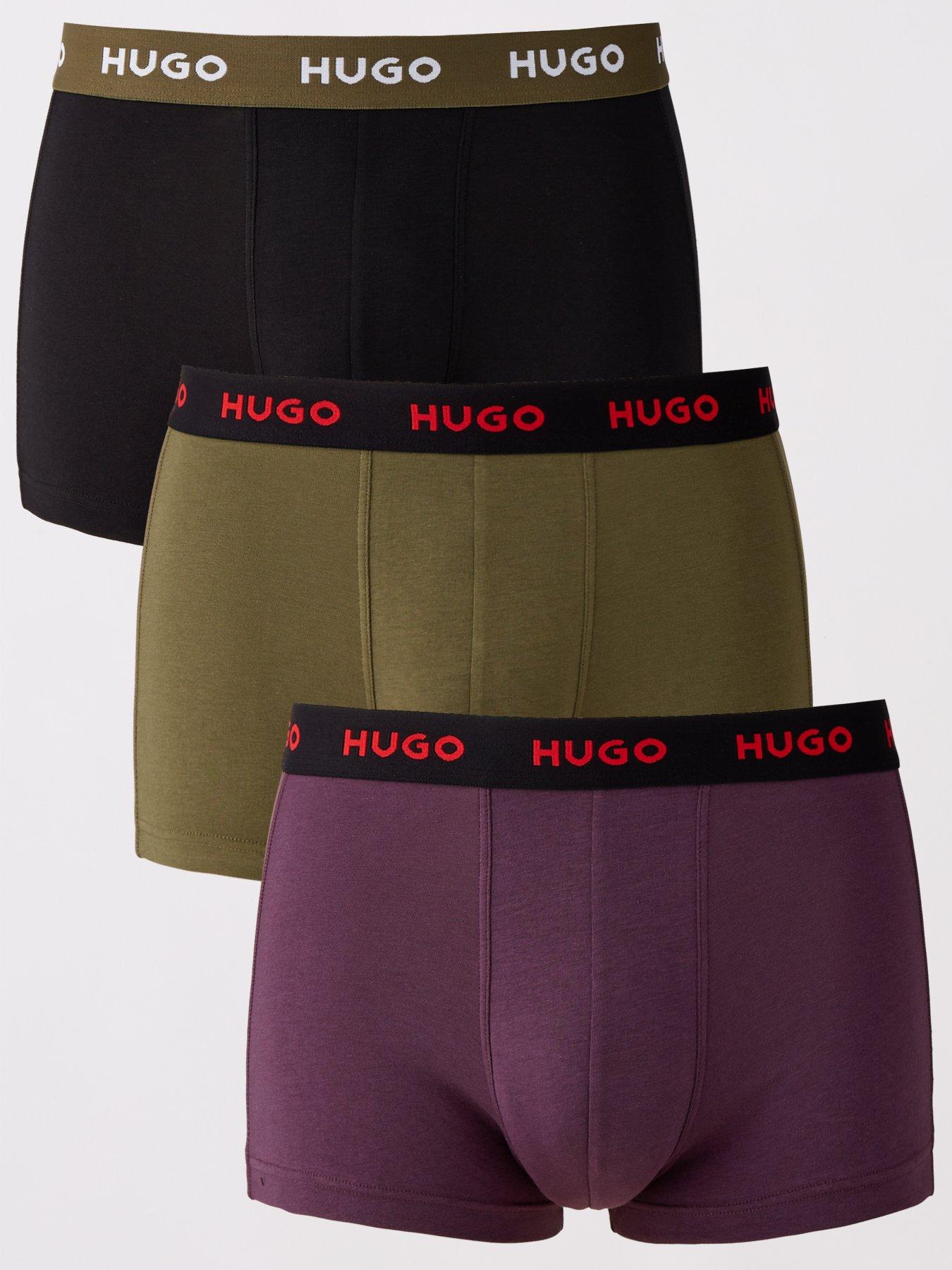 hugo-3-pack-triplet-logo-trunks-multi