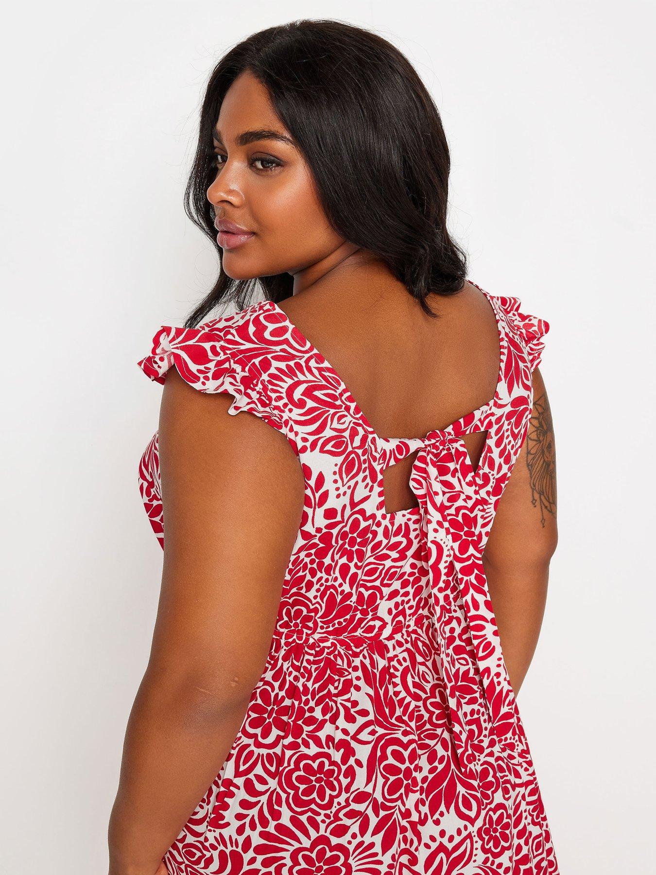 yours-frill-sleeve-paisley-maxi-dress-redoutfit