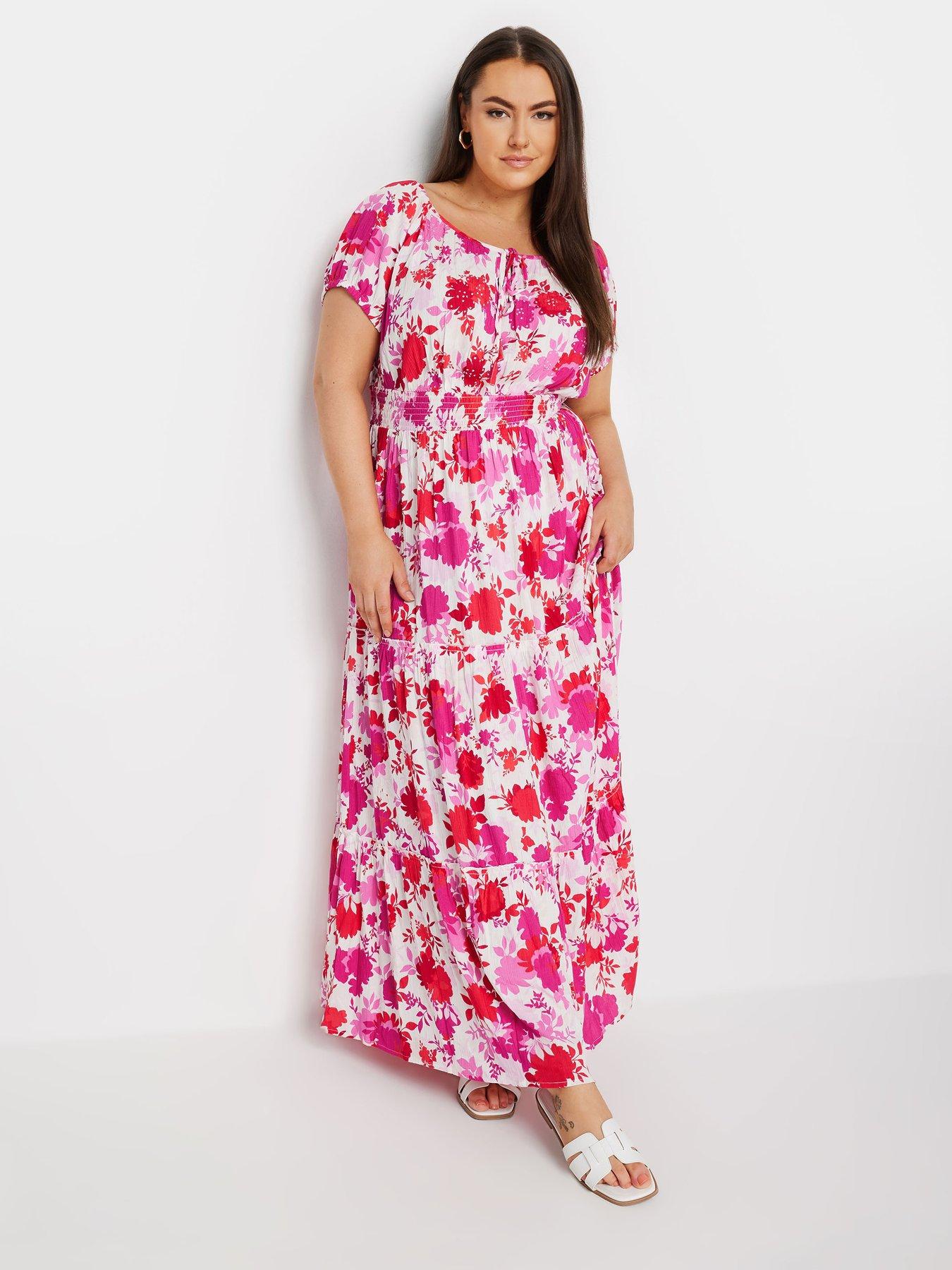 yours-gypsy-bardot-maxi-dress-pink