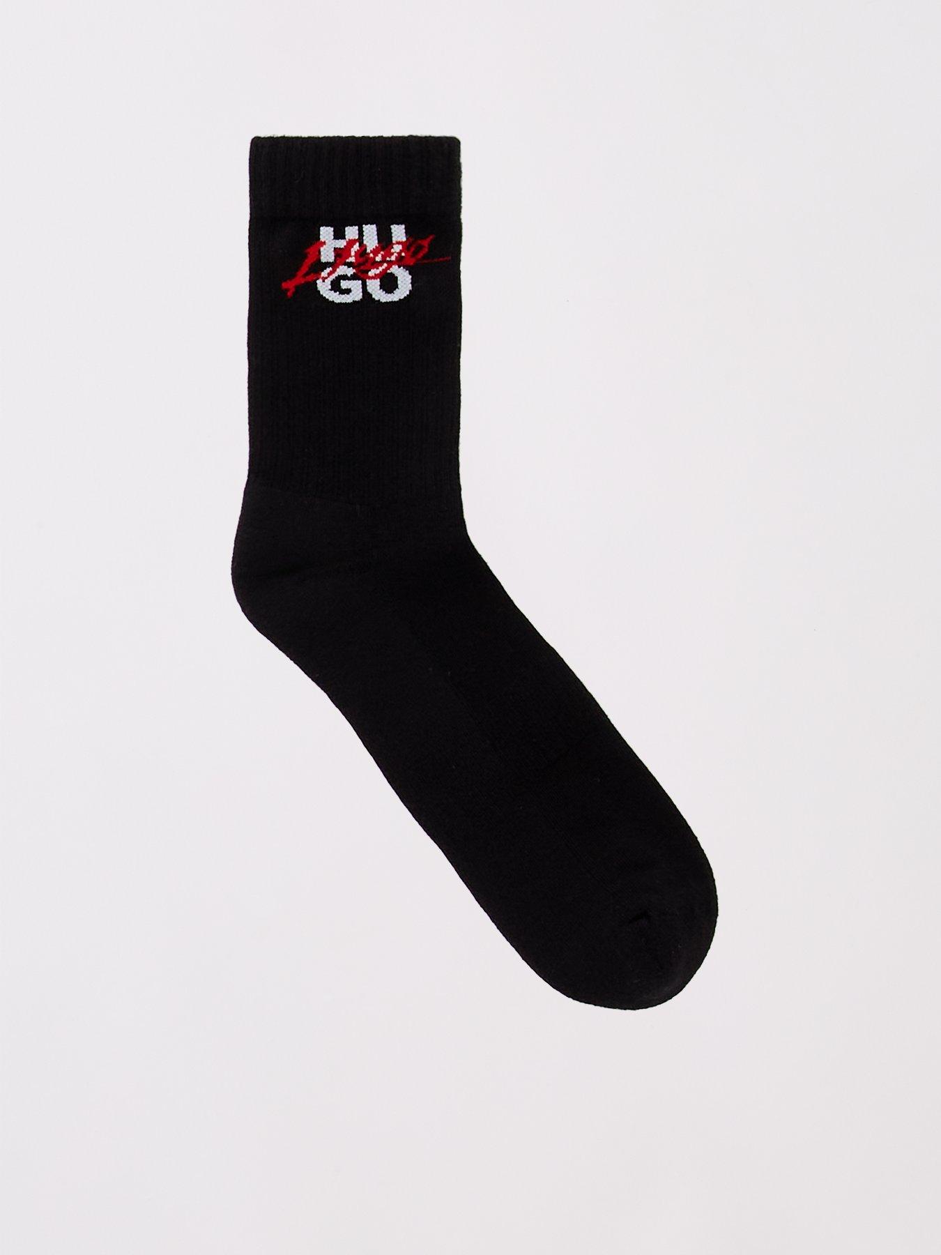 hugo-3-pack-thriller-side-logo-crew-socks-assorted-multistillFront