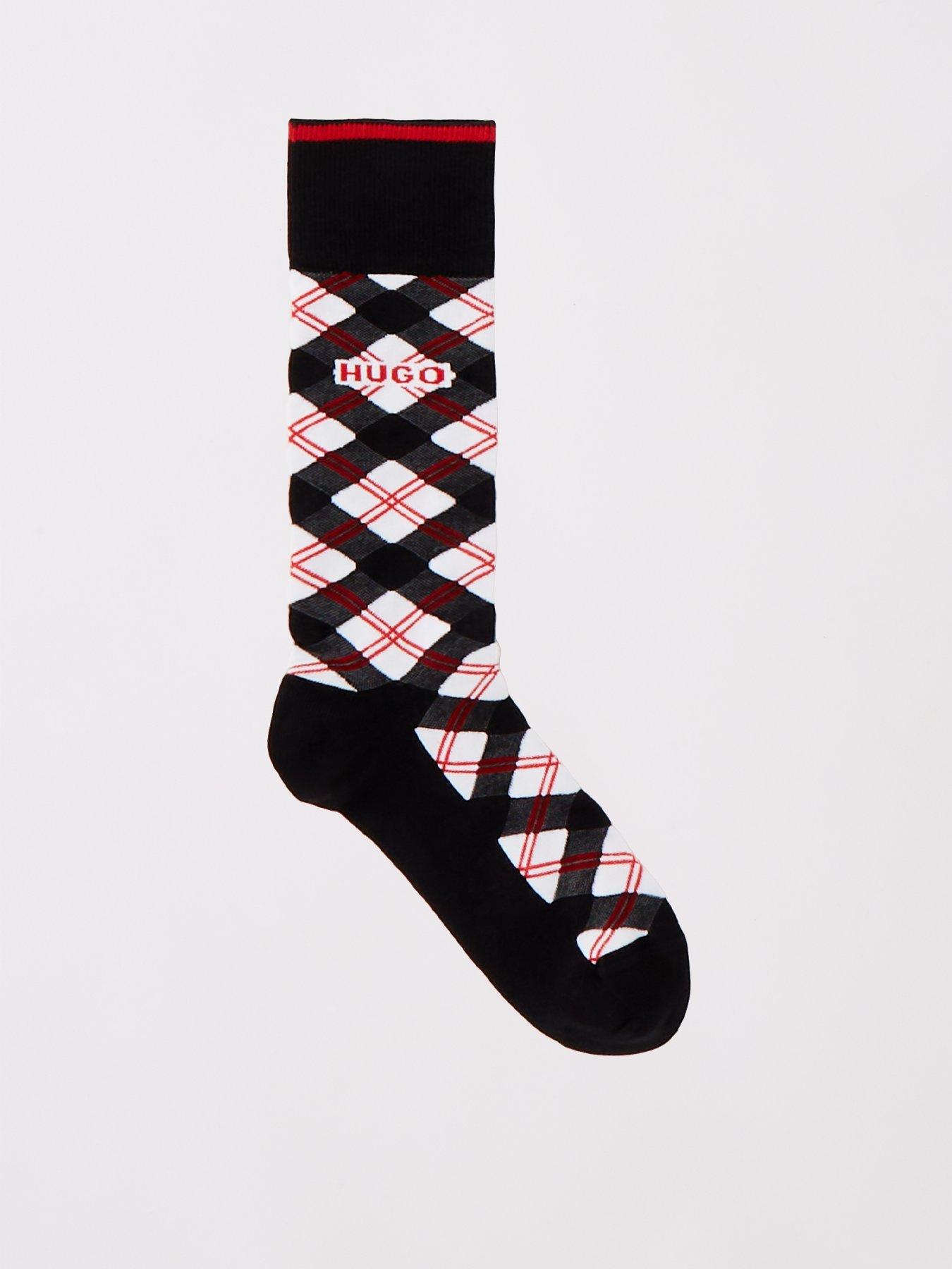 hugo-hugo-5-pack-design-gift-crew-socks-blackstillFront