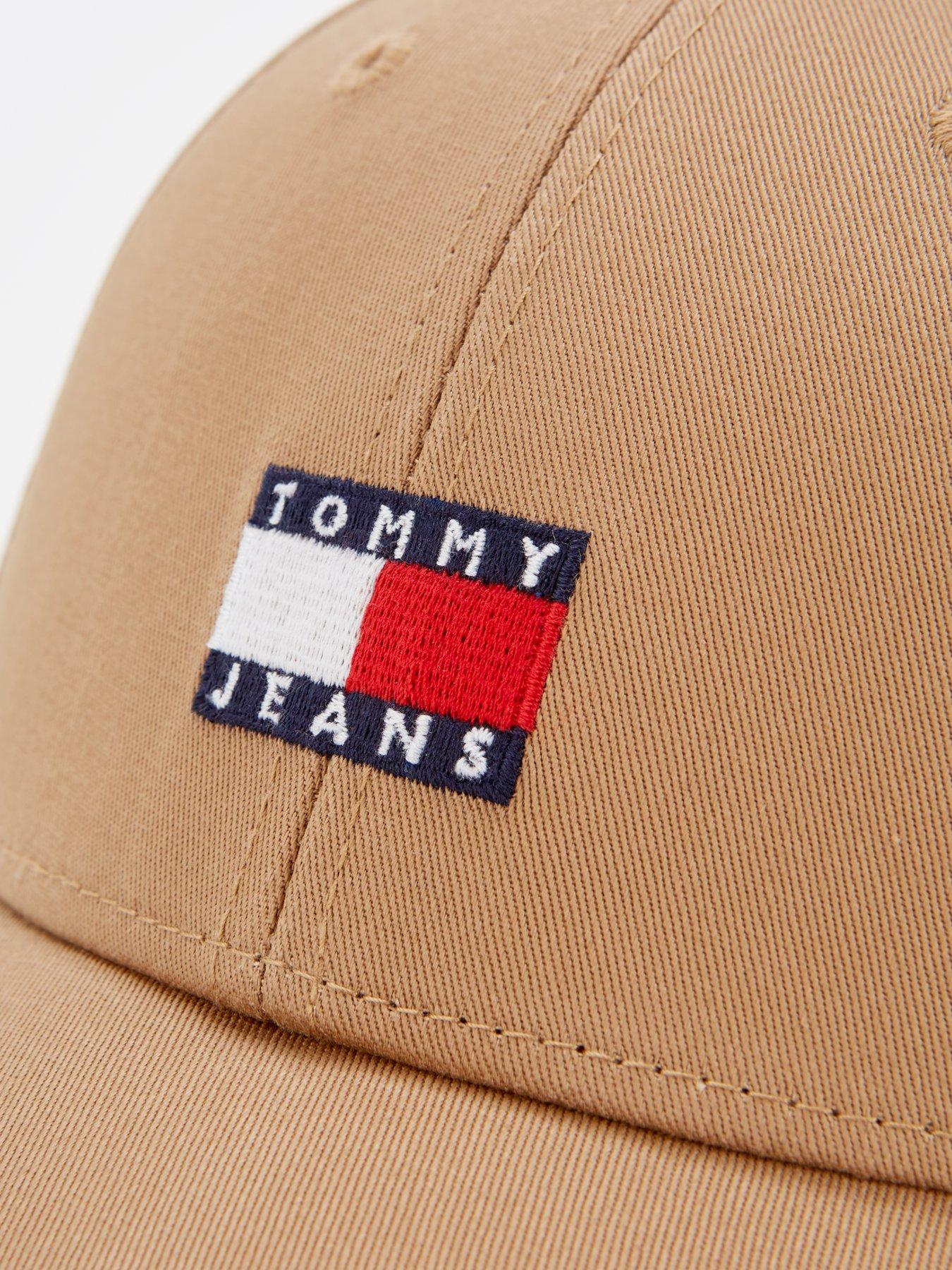 tommy-jeans-tommy-jeans-heritage-flag-logo-baseball-cap-light-brownoutfit