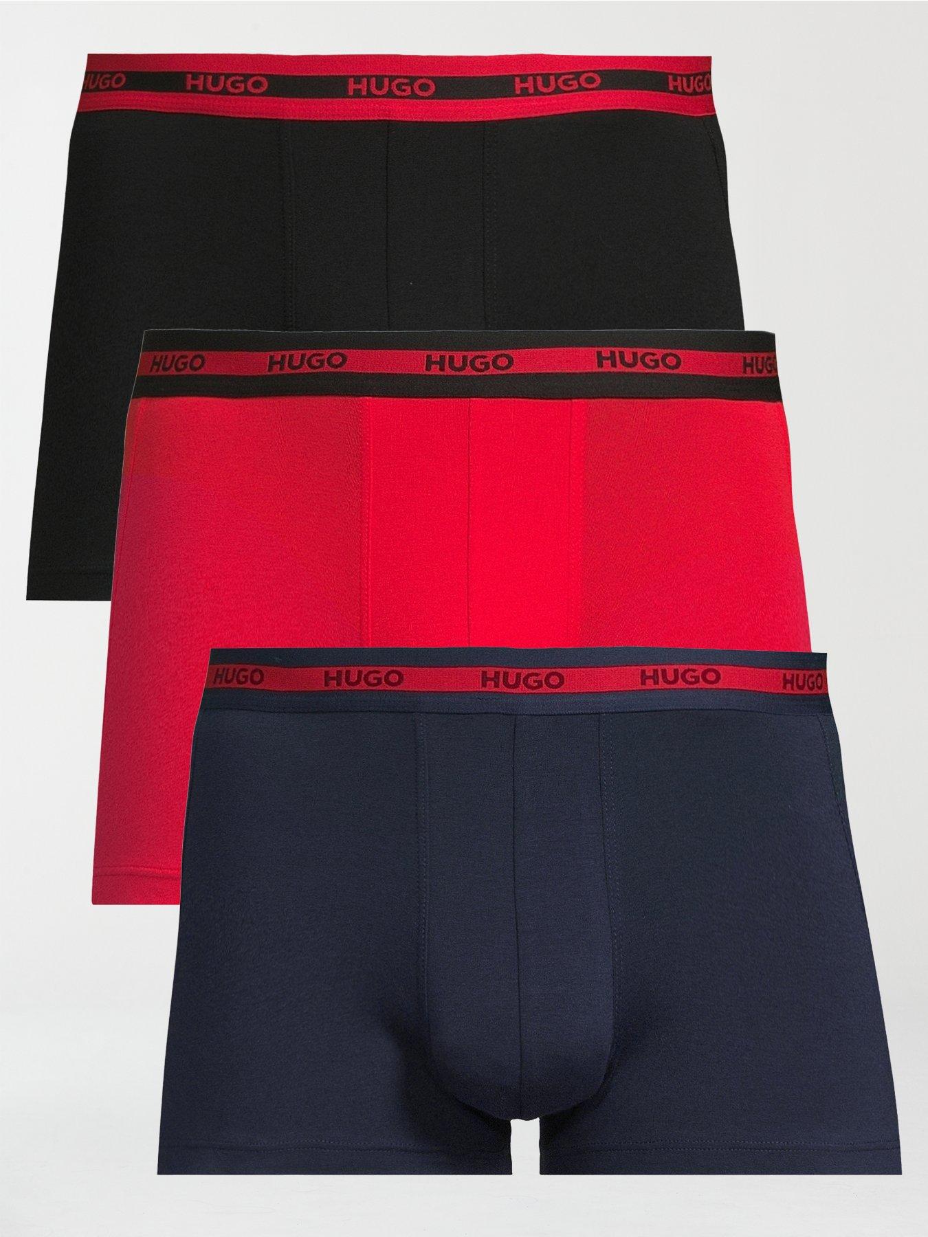 hugo-hugo-planet-red-waistband-stripe-3-pack-trunks-assortedfront