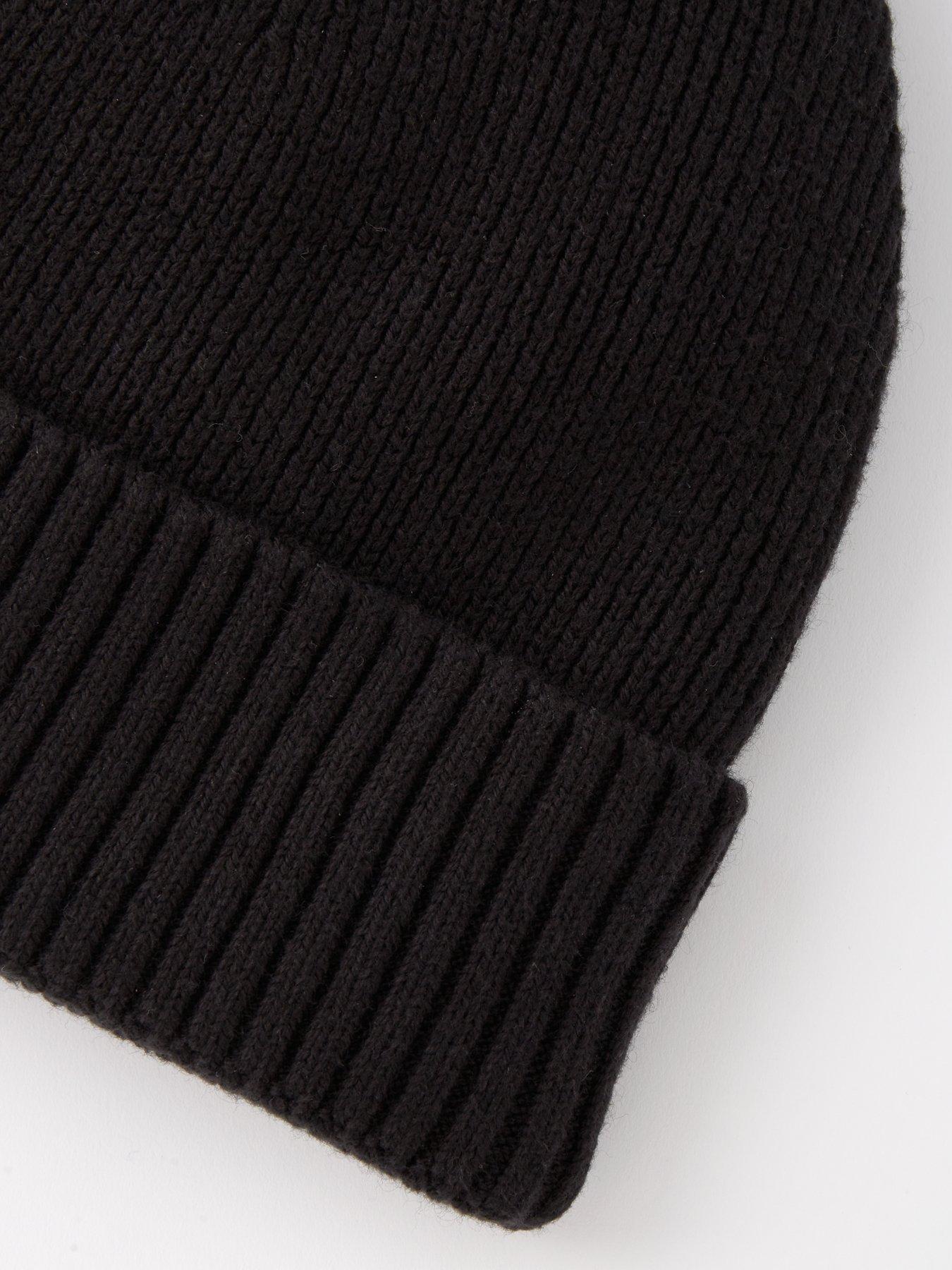 tommy-hilfiger-tommy-hilfiger-pima-cotton-flag-beanie-blackdetail