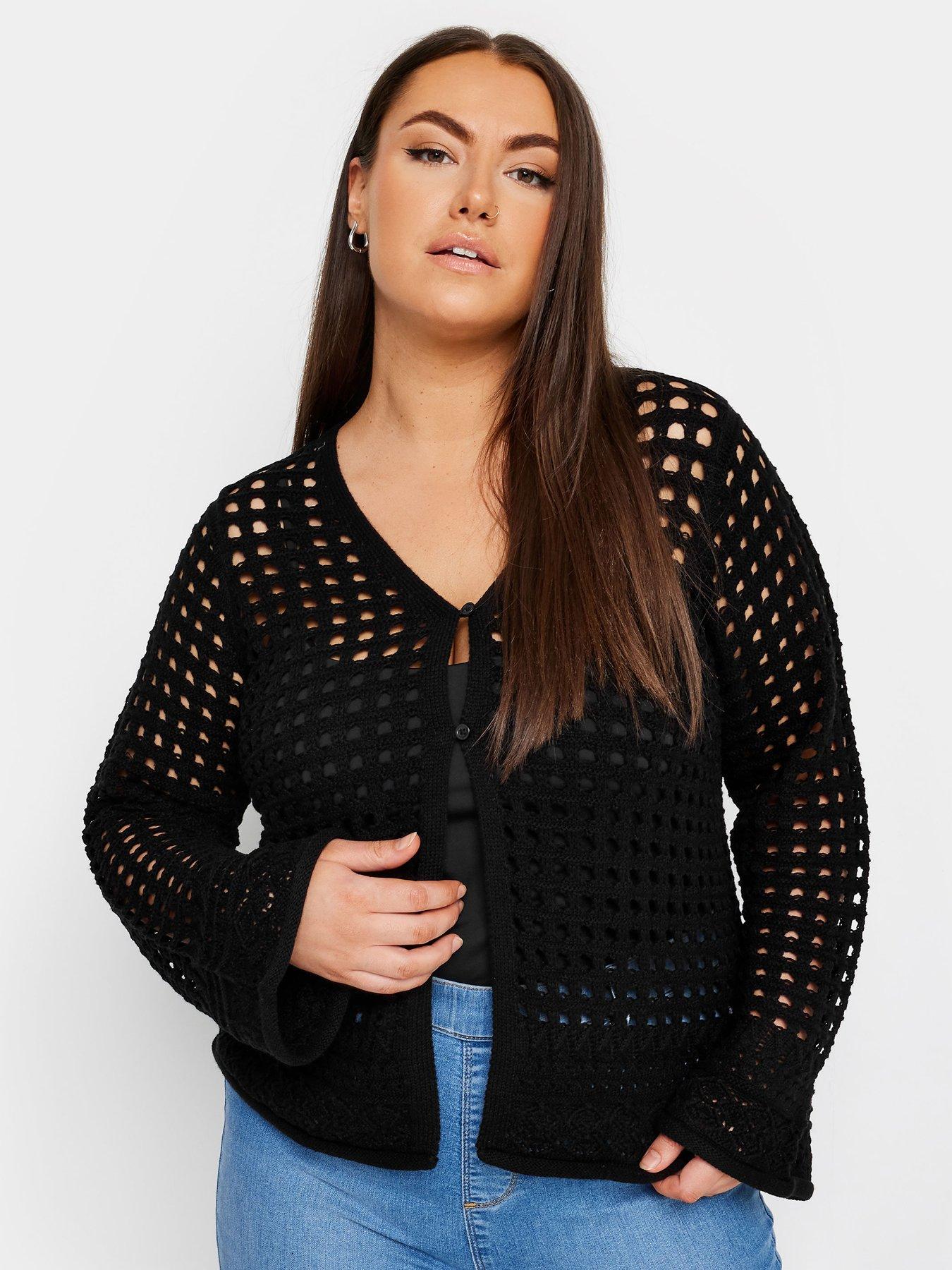 yours-button-thru-crochet-cardi-black