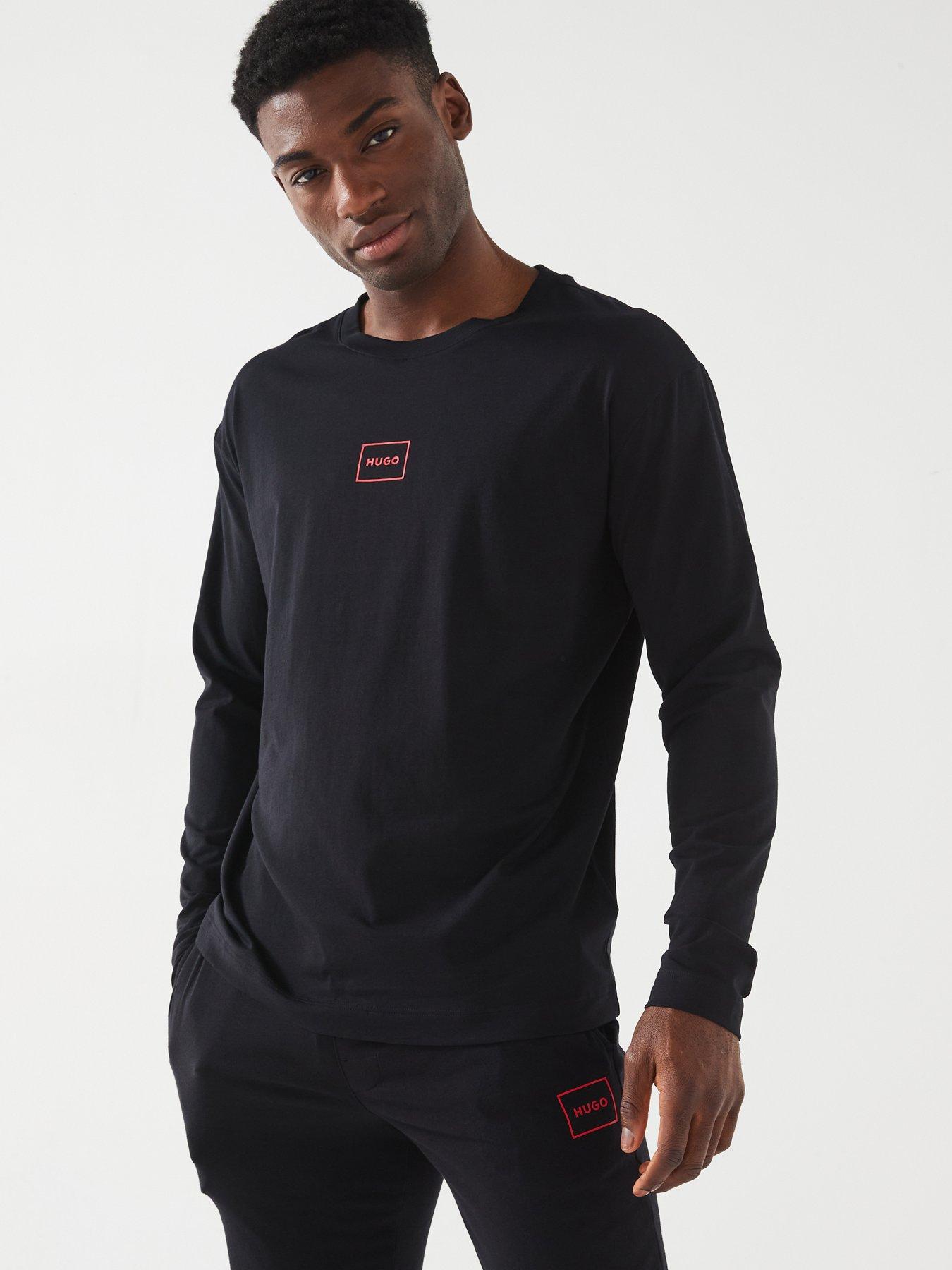 hugo-laze-relaxed-fit-longsleeve-loungewear-top-black