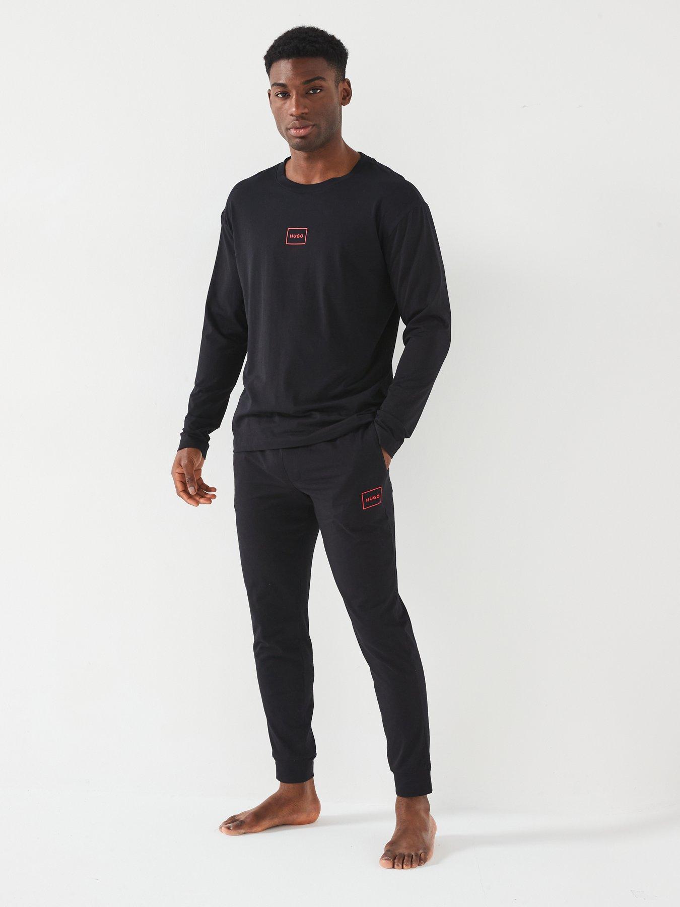 hugo-laze-relaxed-fit-longsleeve-loungewear-topback