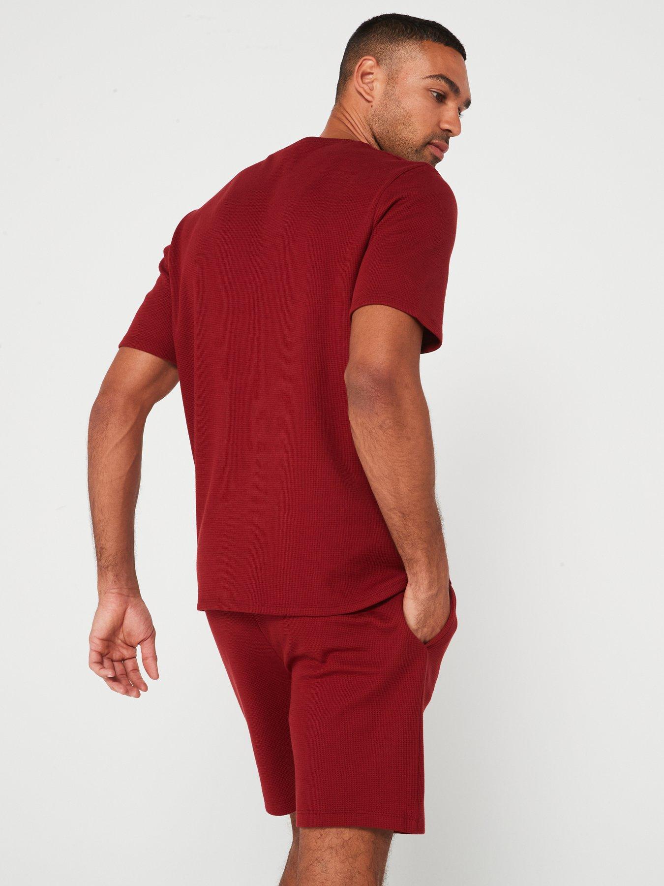 boss-regular-fit-waffle-loungewear-t-shirtstillFront