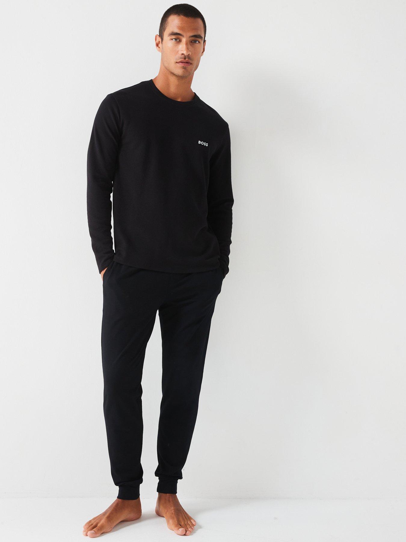 boss-regular-fit-waffle-loungewear-long-sleeve-topback