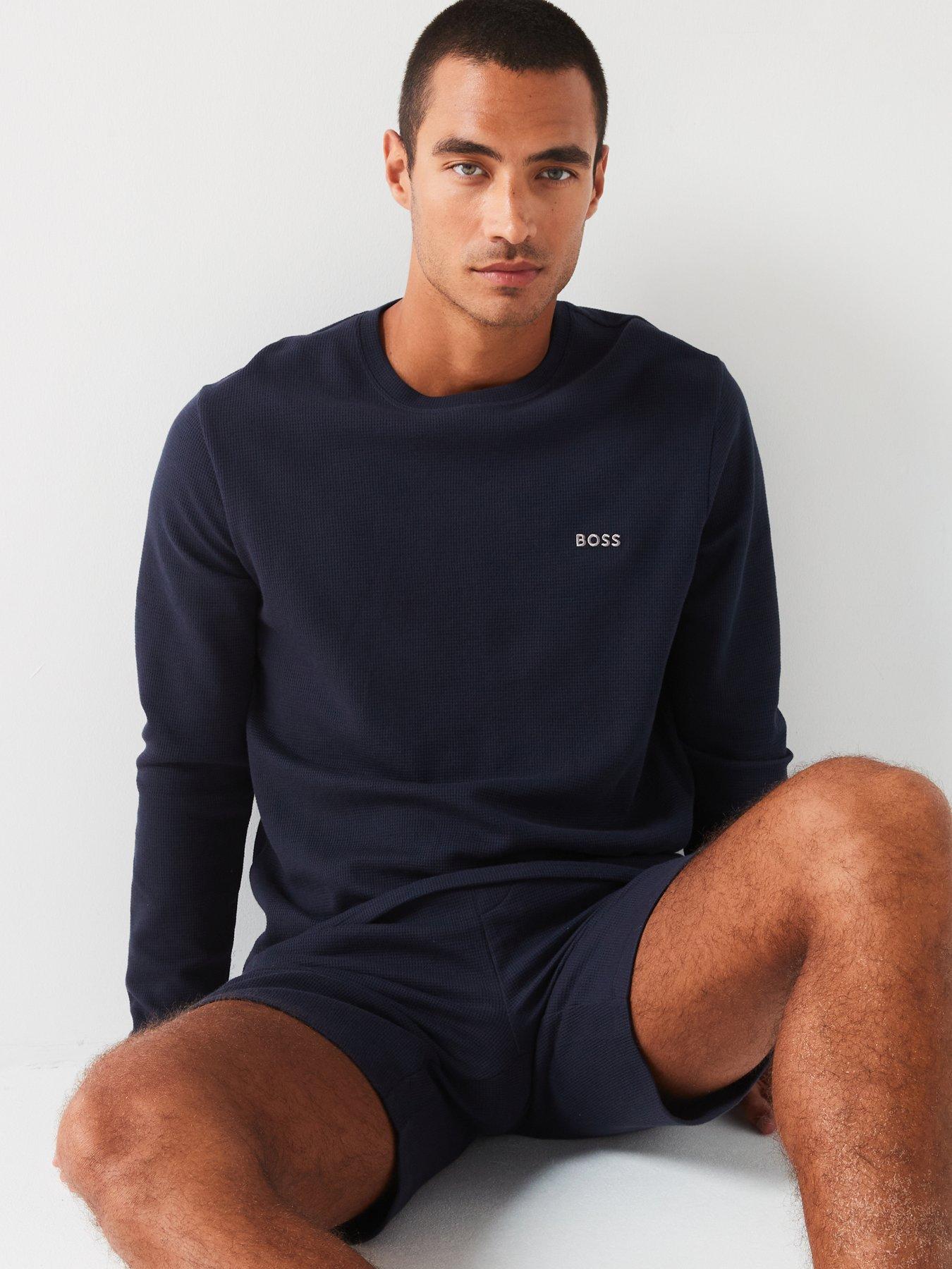 boss-regular-fit-waffle-loungewear-long-sleeve-topoutfit