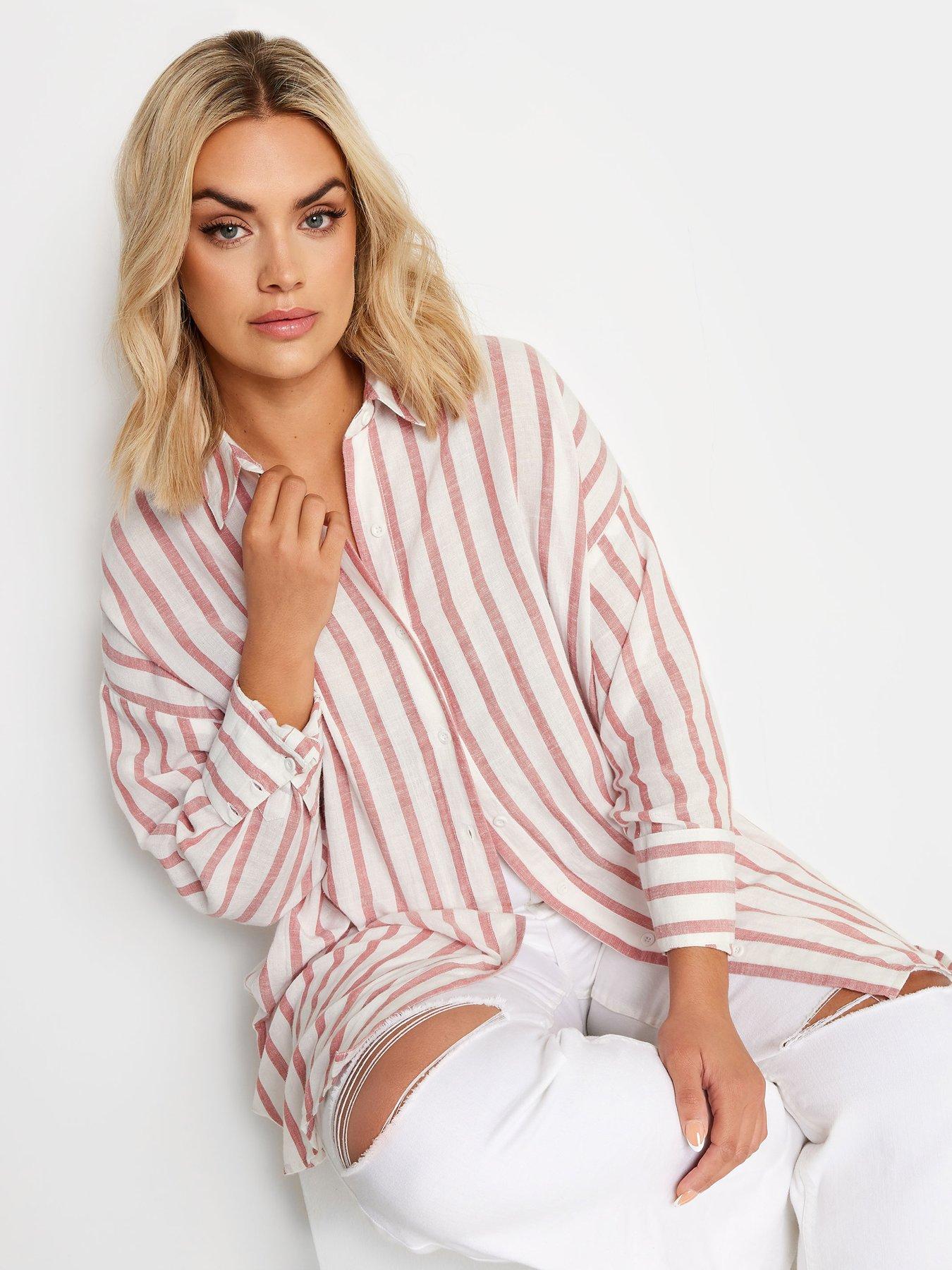 yours-stripe-linen-shirt-white