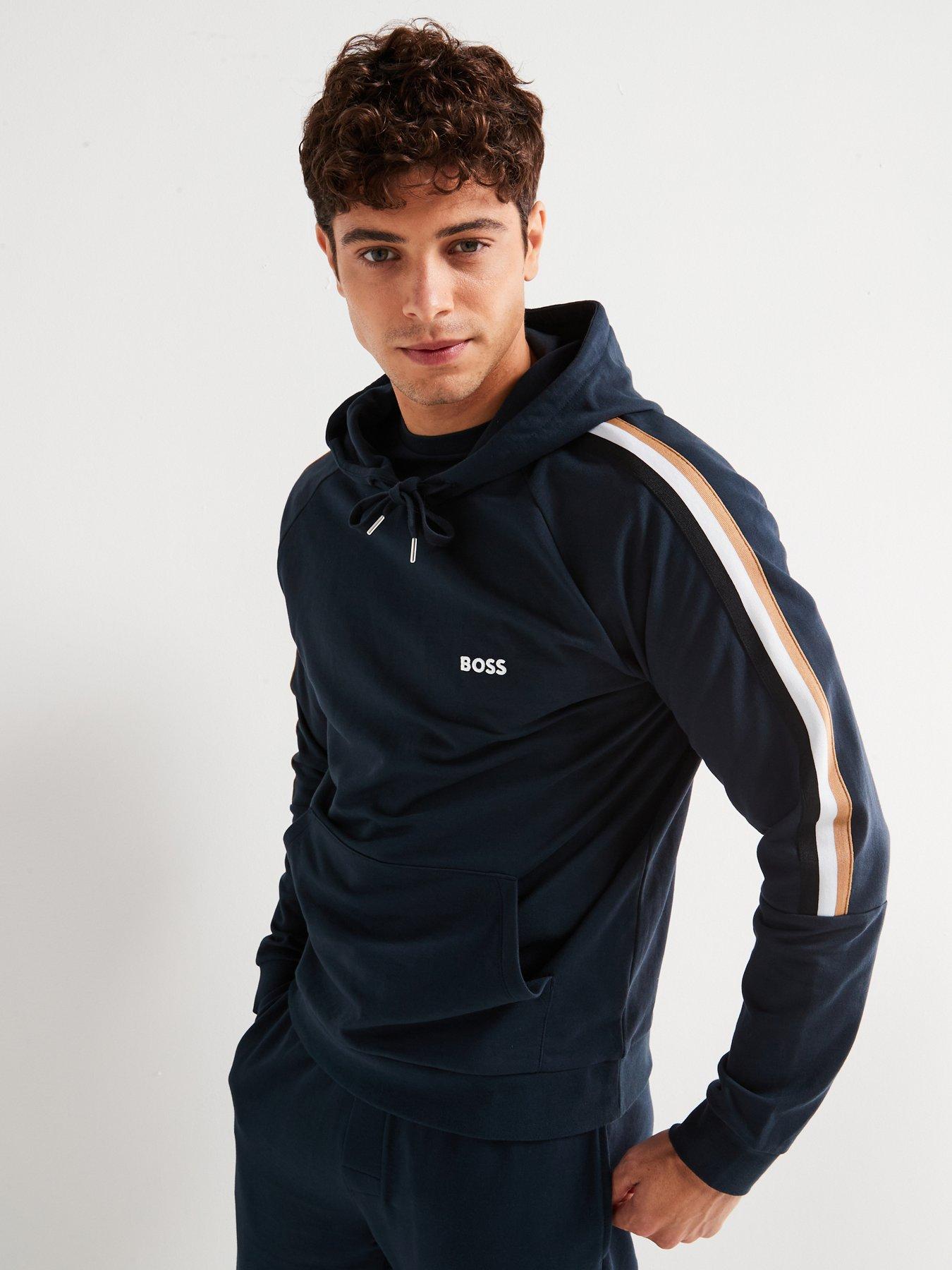 boss-iconic-stripe-loungewear-overhead-hoodiefront