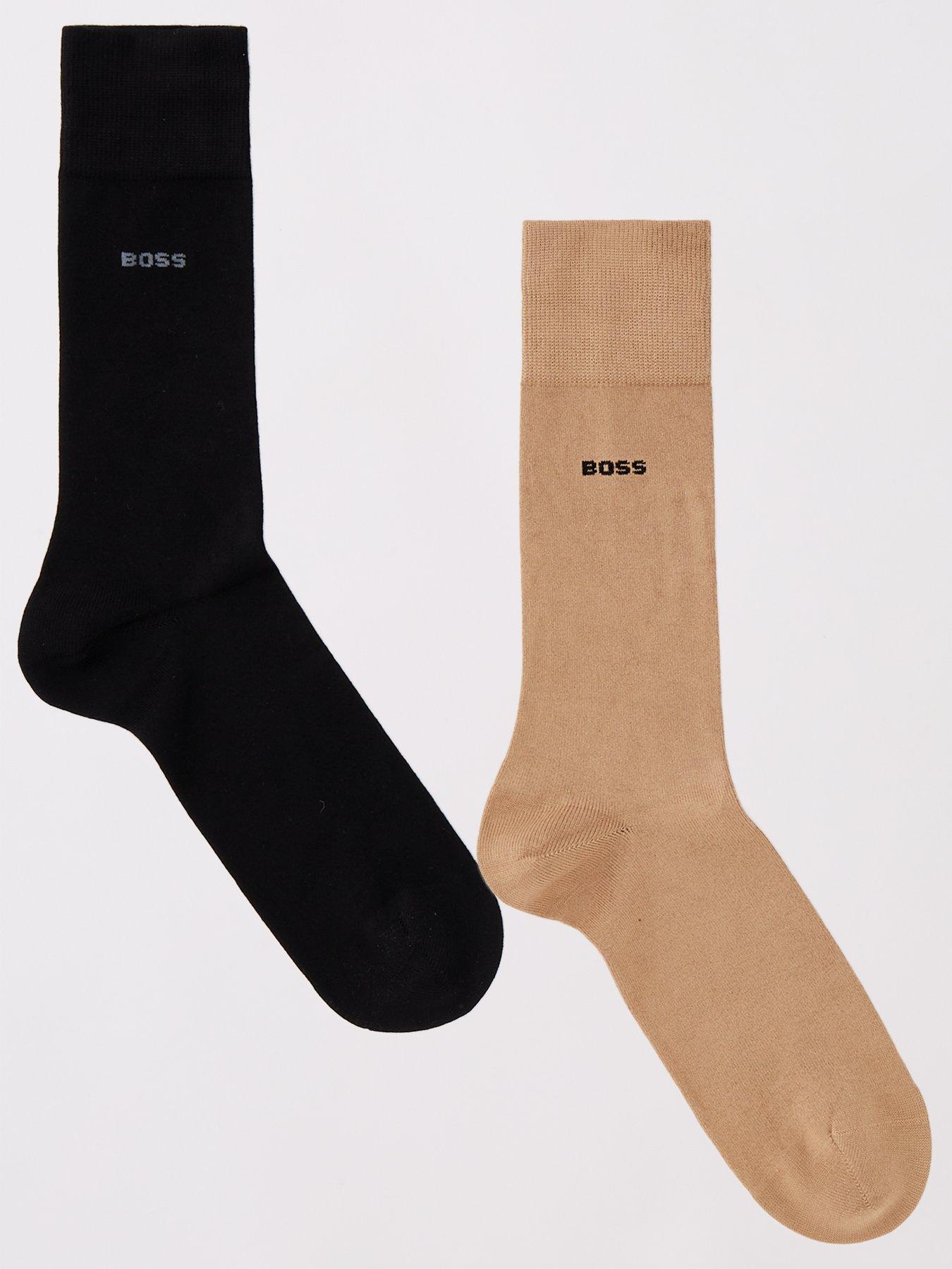 boss-2-pack-rs-vi-bamboo-crew-socks-beige