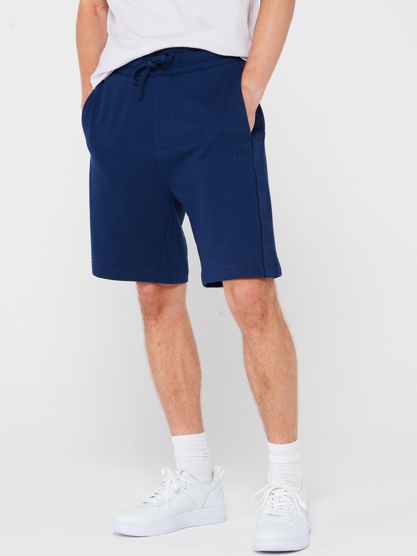 hugo-hugo-tonal-logo-loungewear-shorts-dark-blue