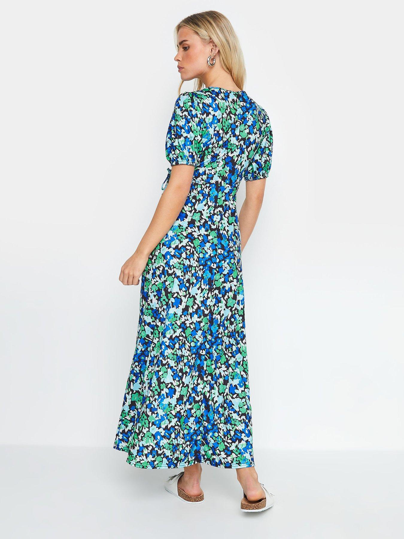 mco-petite-floral-print-maxi-dress-bluestillFront