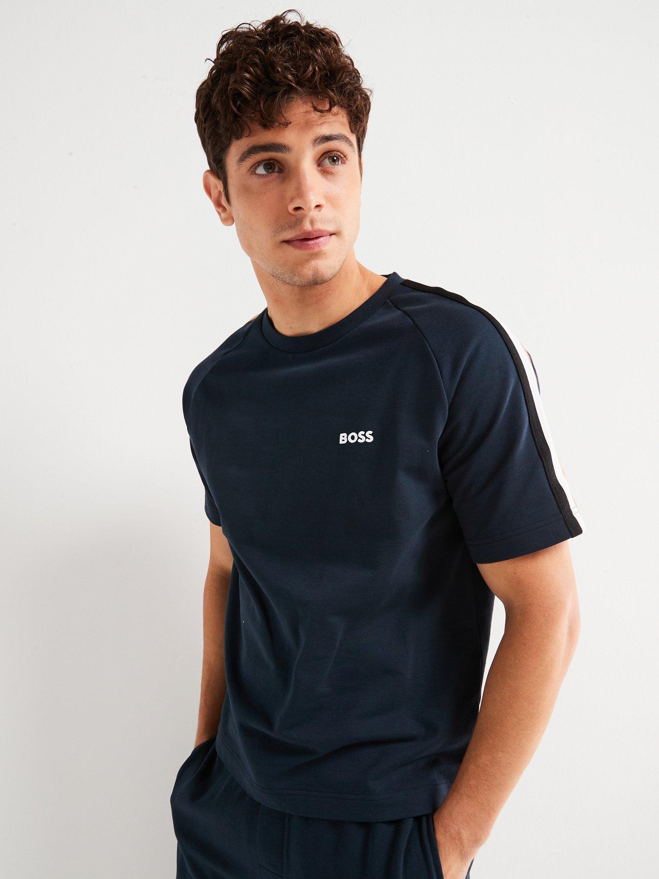 boss-iconic-stripe-regular-fit-loungewear-t-shirt-dark-blue