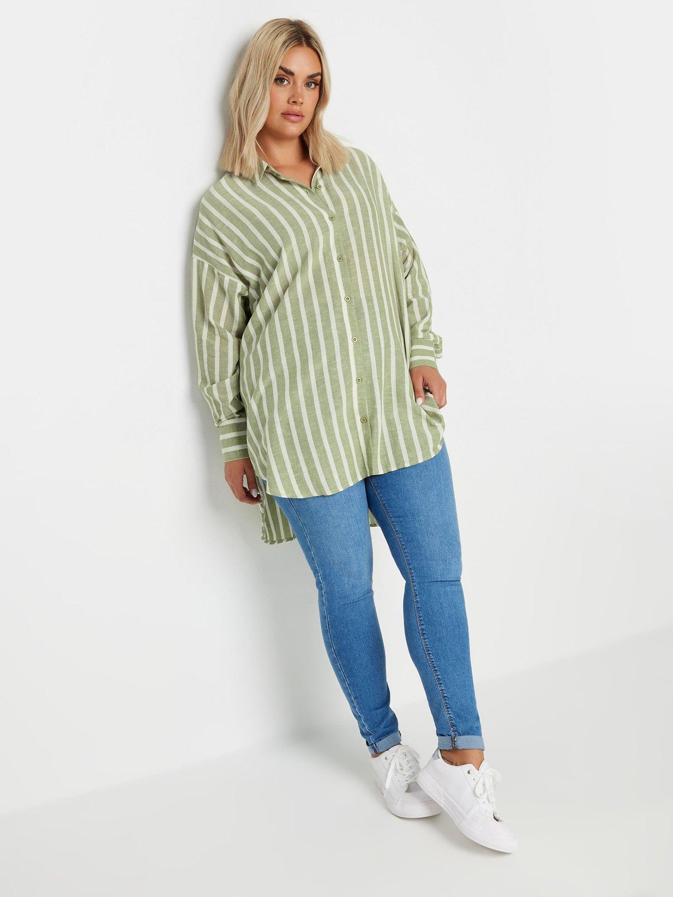 yours-stripe-linen-shirtback