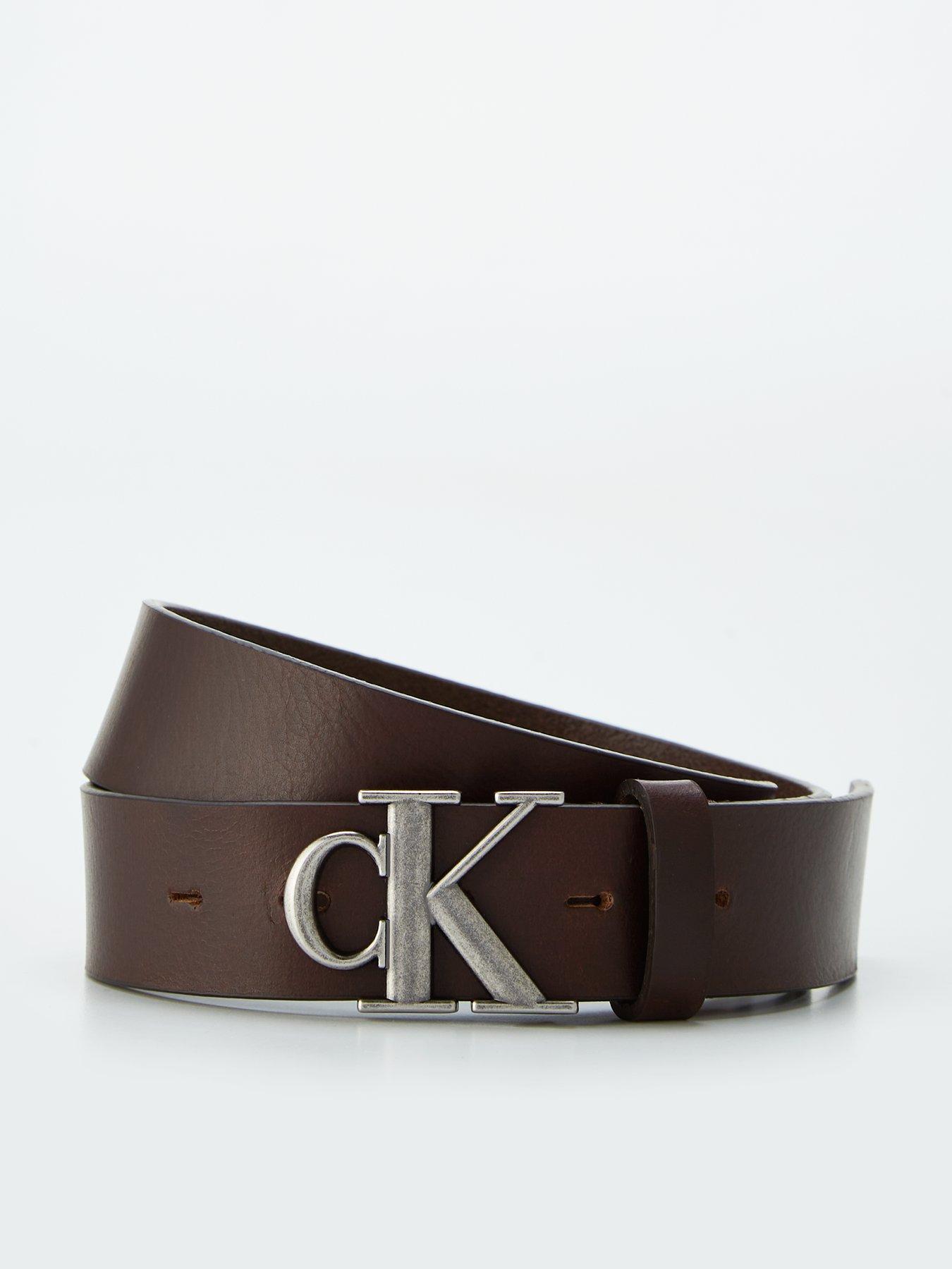 calvin-klein-jeans-calvin-klein-jeans-round-mono-plaque-35cm-leather-belt-dark-brown