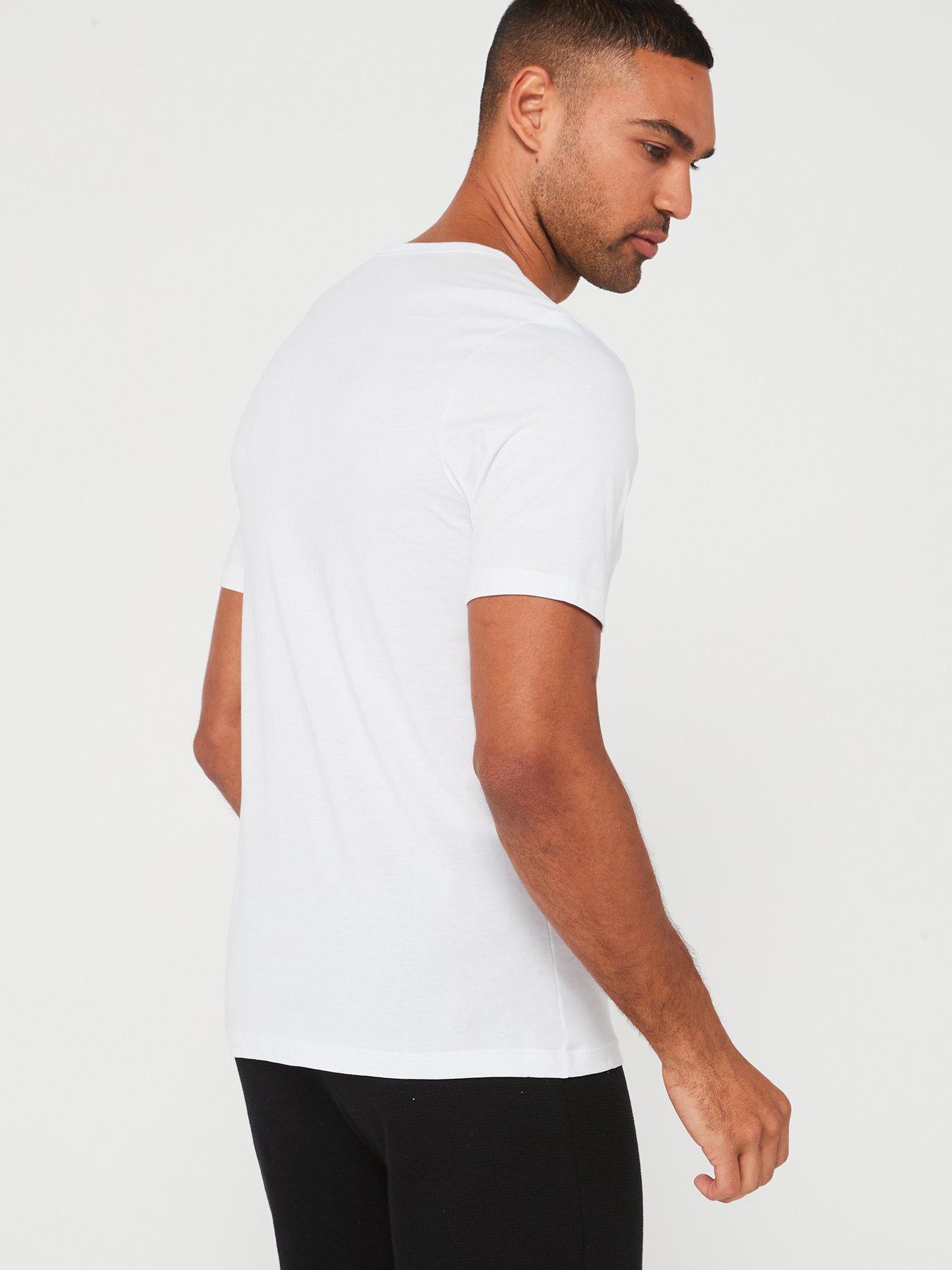 Image 3 of 7 of BOSS 3 Pack of&nbsp;T-shirts -&nbsp;Grey/Navy/White