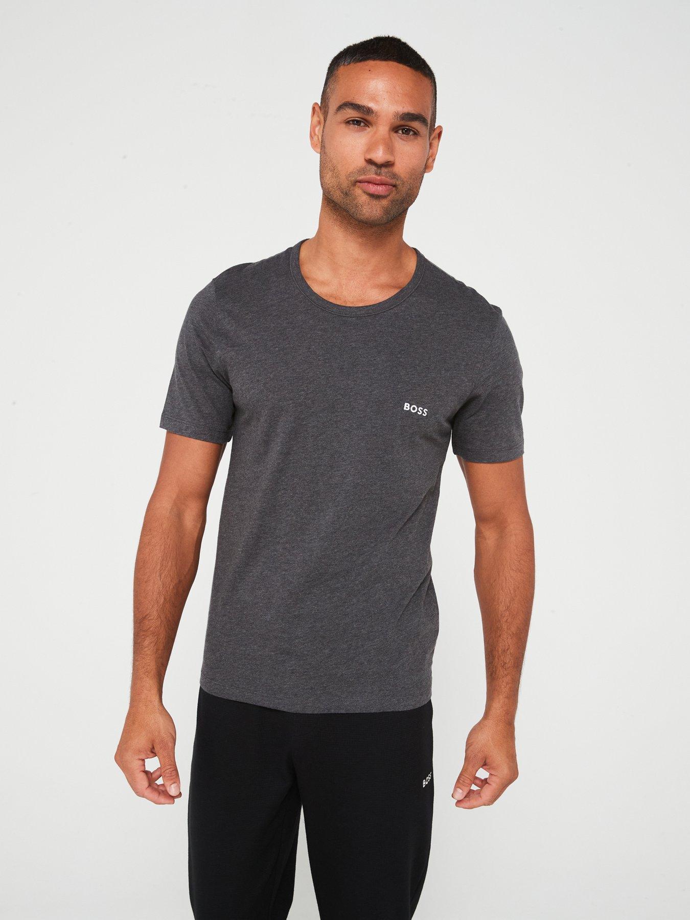 Image 5 of 7 of BOSS 3 Pack of&nbsp;T-shirts -&nbsp;Grey/Navy/White