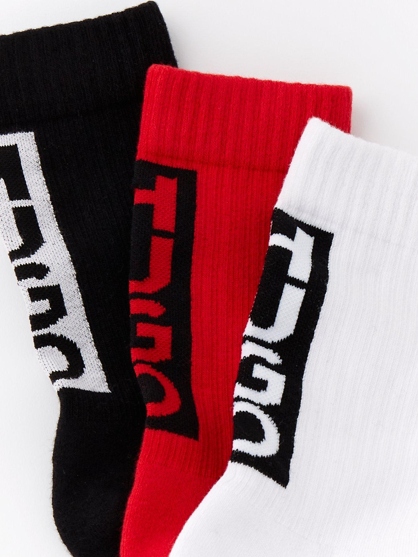 hugo-3-pack-back-label-crew-socks-blackback