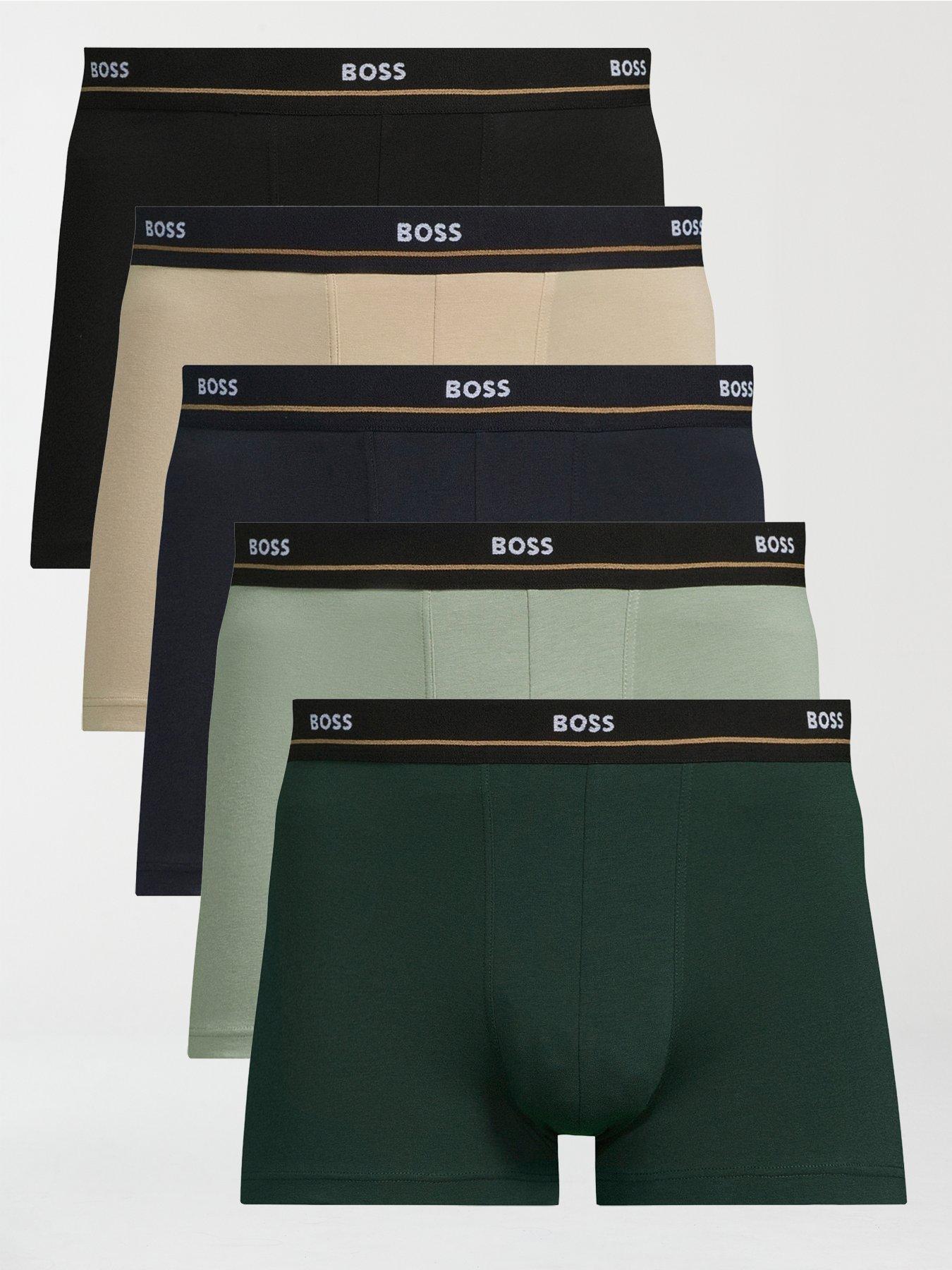 boss-5-pack-essential-waistband-trunks-multi