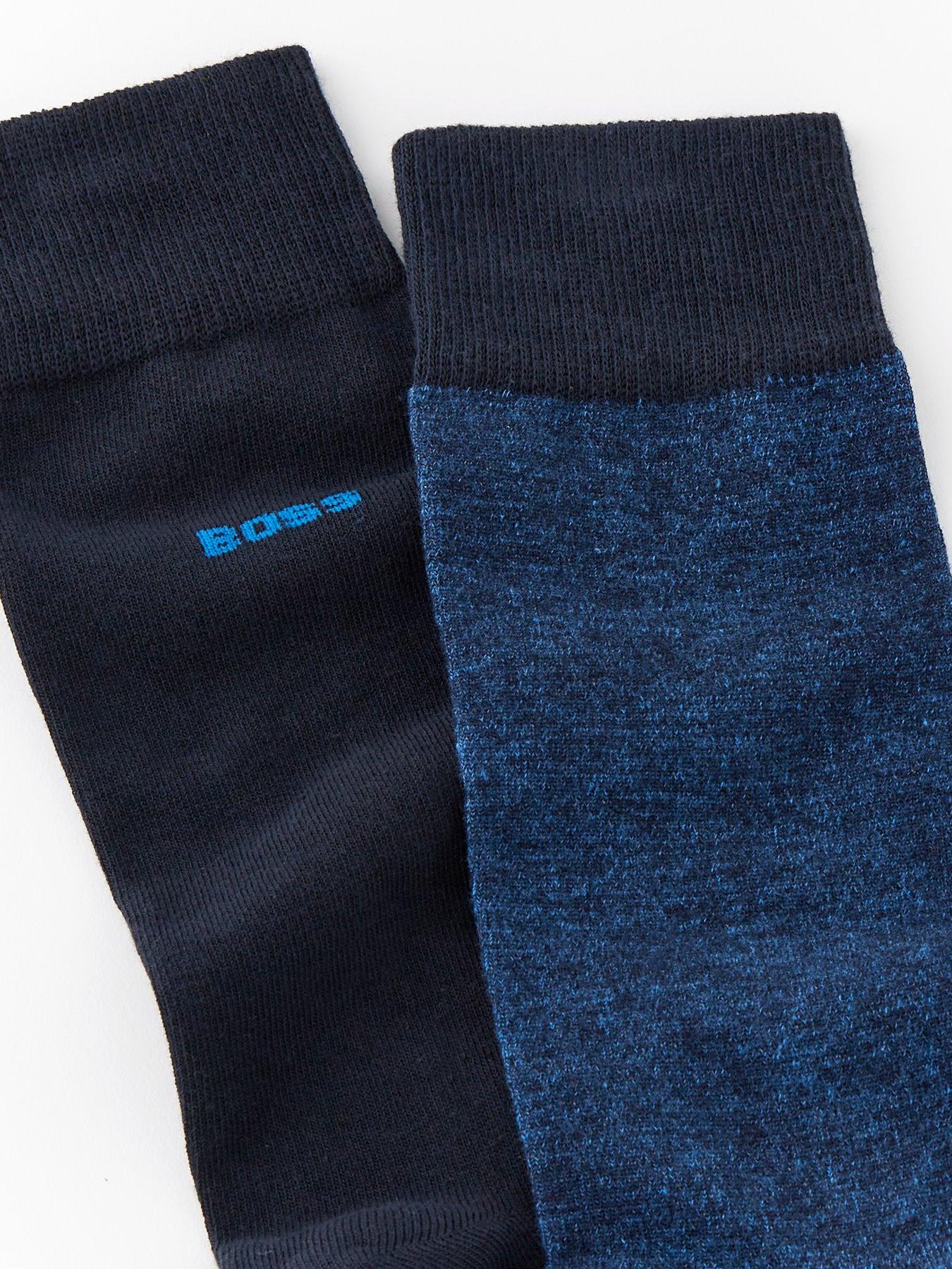 boss-2-pack-yarn-effect-crew-socksback