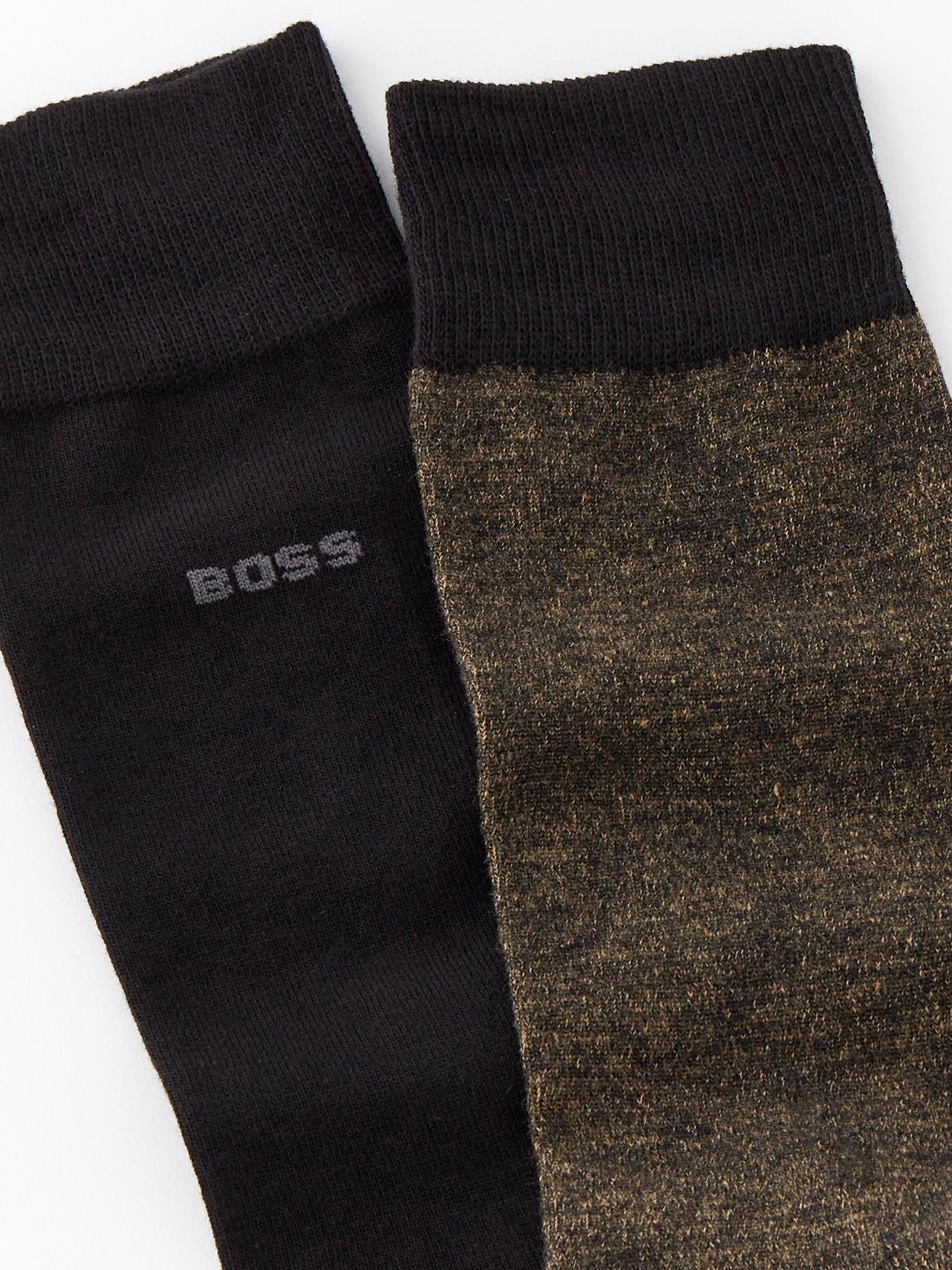 boss-2-pack-yarn-effect-crew-socksback