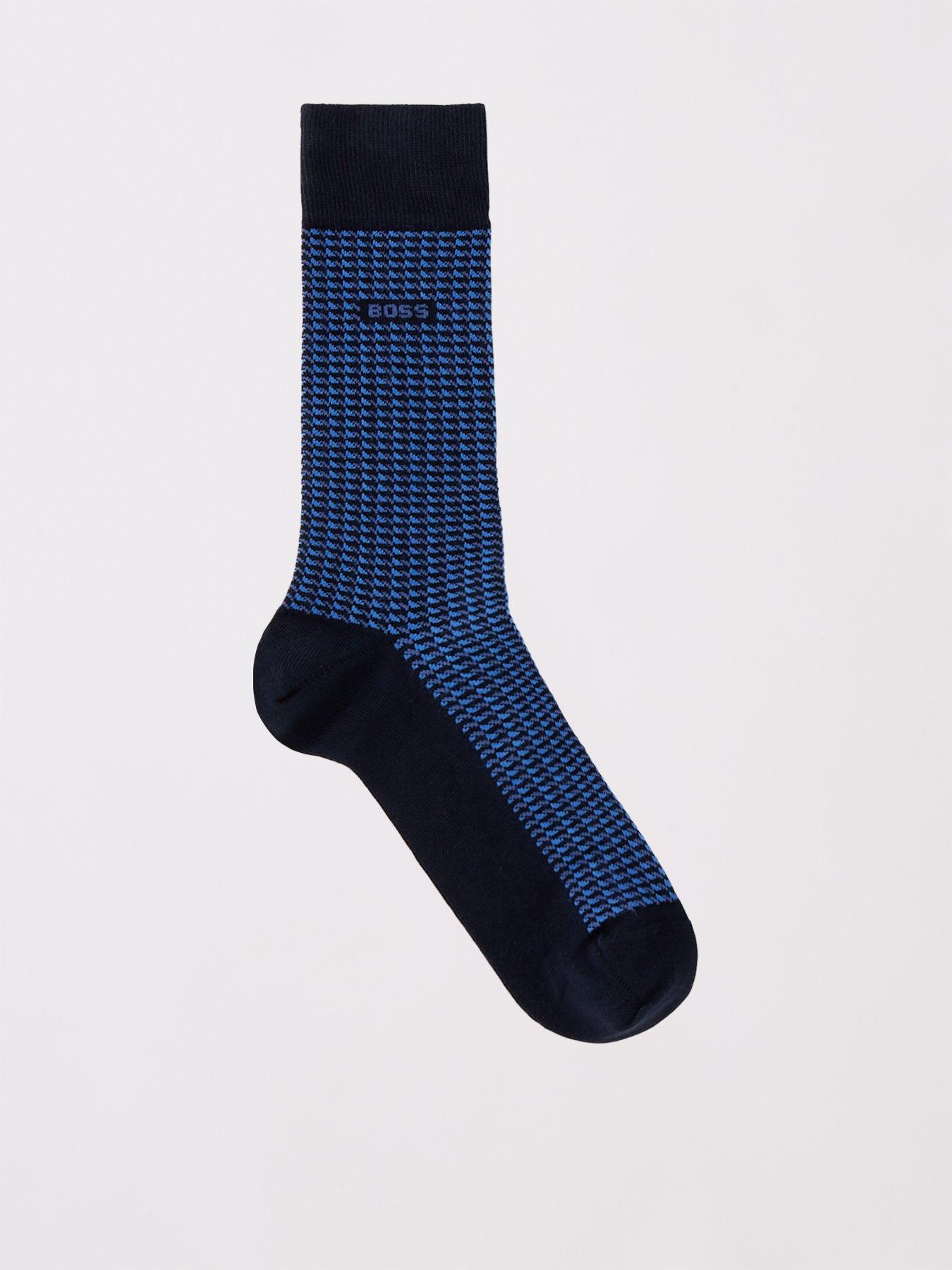 boss-2-pack-mini-geometric-crew-socksstillFront