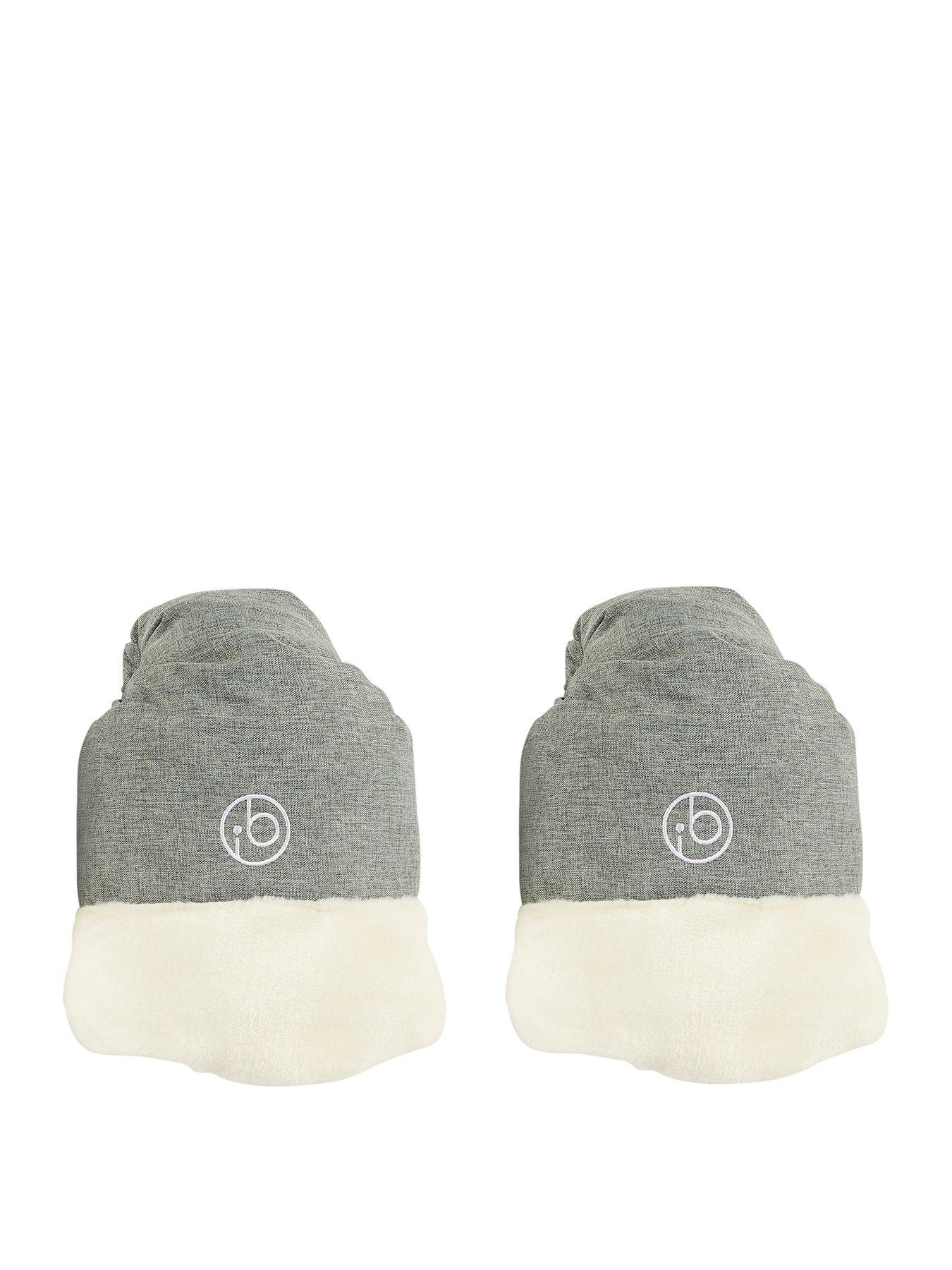 ickle-bubba-universal-pram-mitts-grey