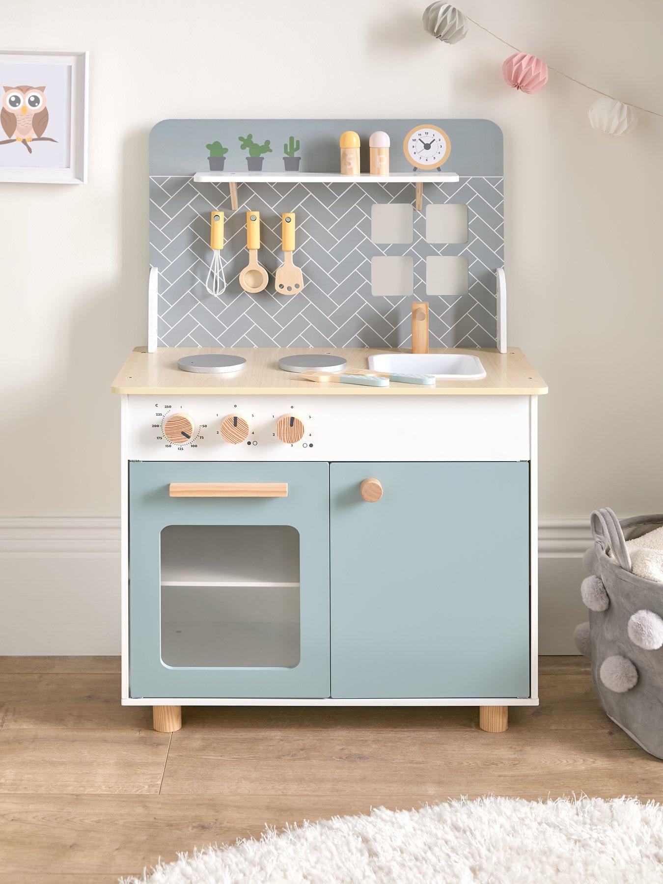 Childrens wooden kitchen on sale