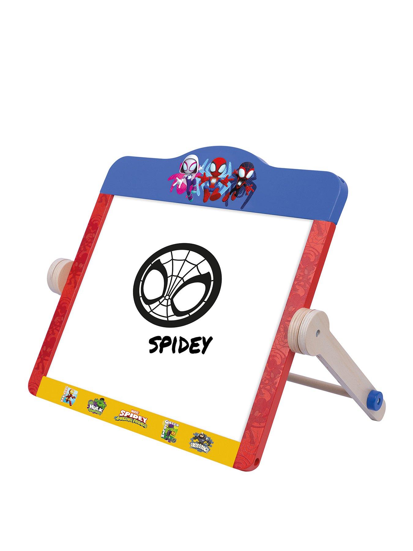 Spiderman Spidey Table 2 In 1 Top Art Easel