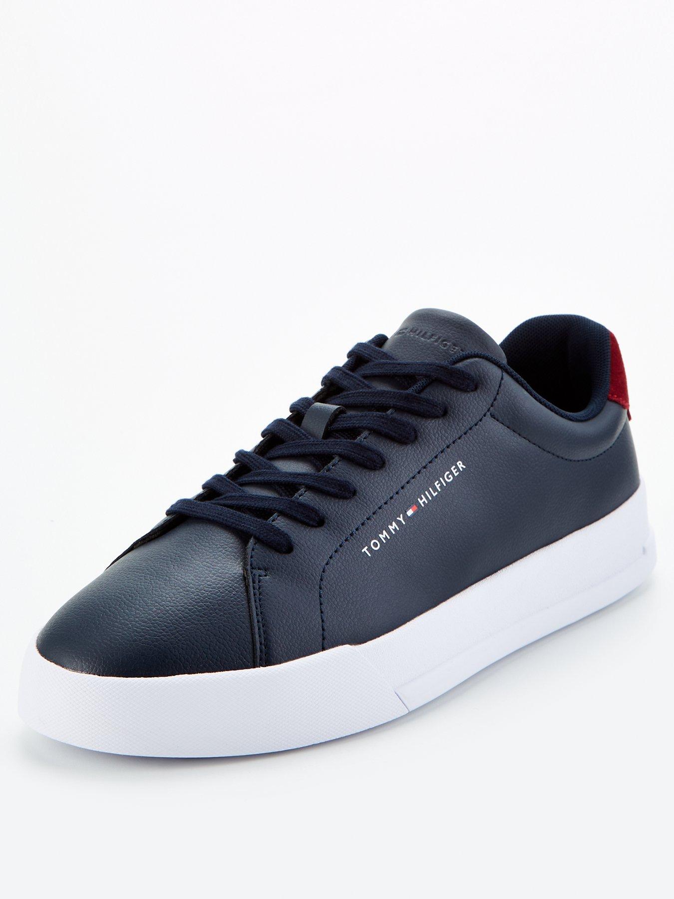 tommy-hilfiger-tommy-hilfiger-court-leather-grain-essential-sneaker-navystillFront