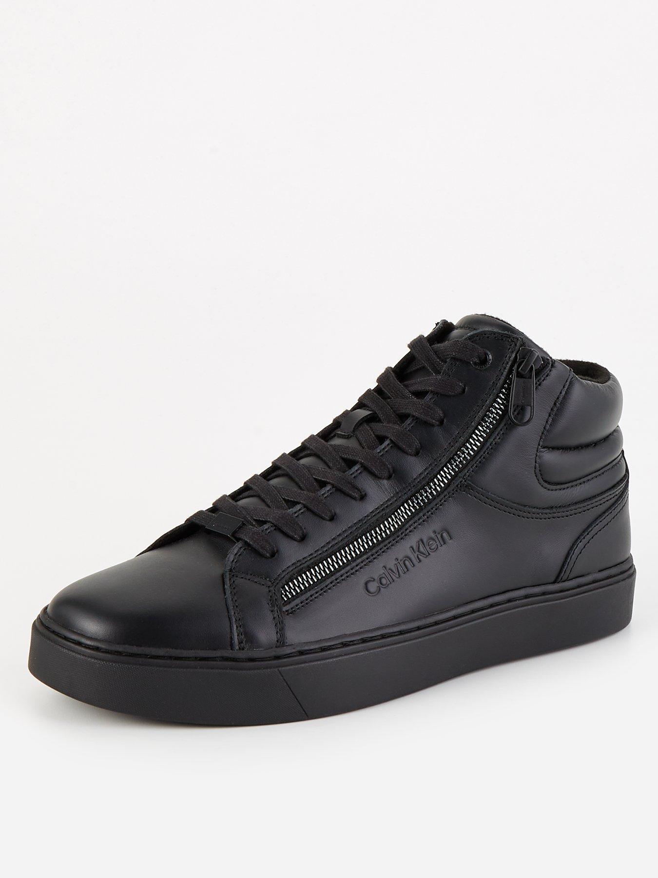 calvin-klein-calvin-klein-zip-detail-leather-hi-tops-blackstillFront