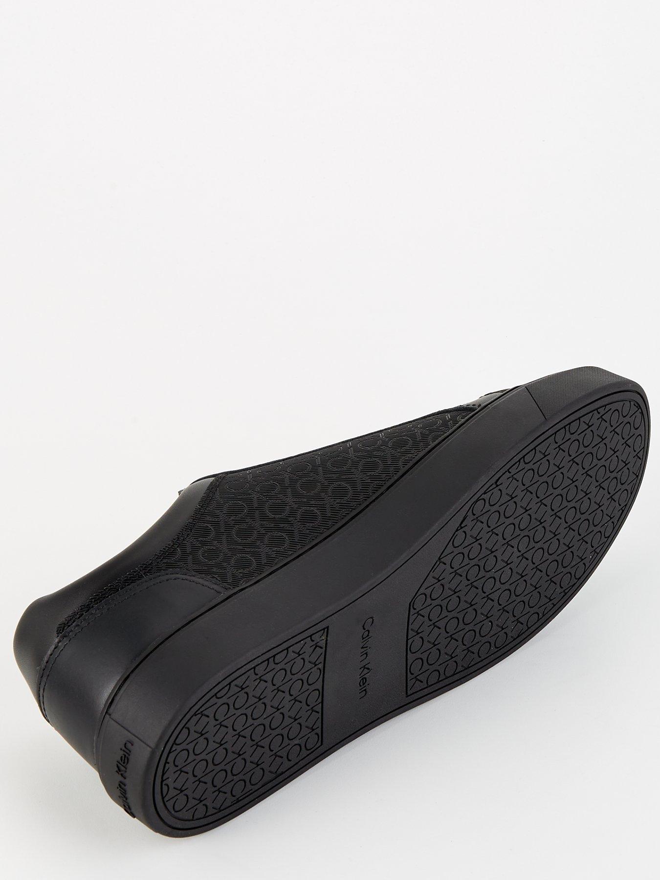 calvin-klein-calvin-klein-low-top-zip-detail-mono-print-sneakers-blackdetail