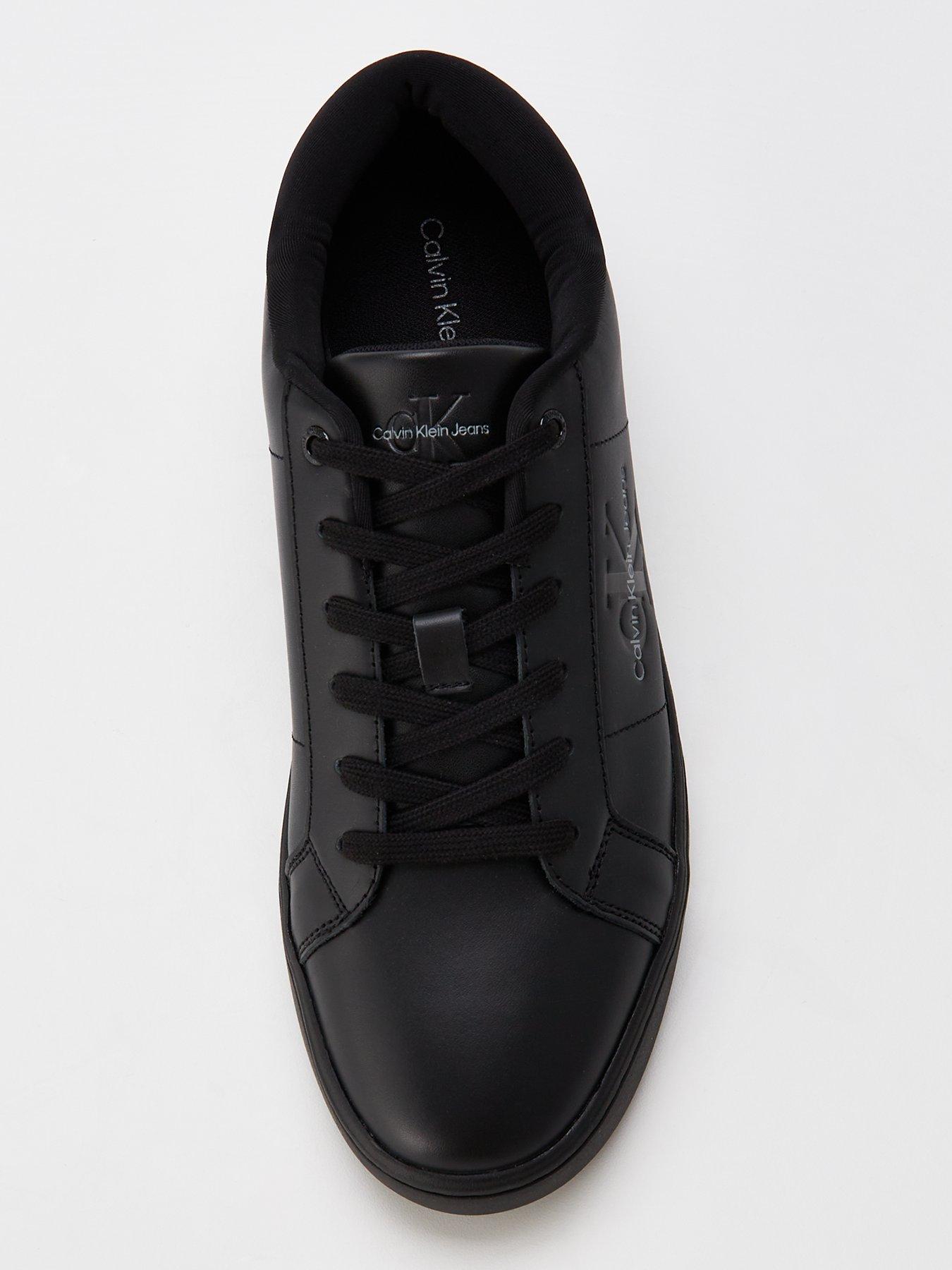 calvin-klein-jeans-calvin-klein-jeans-classic-cupsole-low-laceup-leather-sneakers-blackoutfit