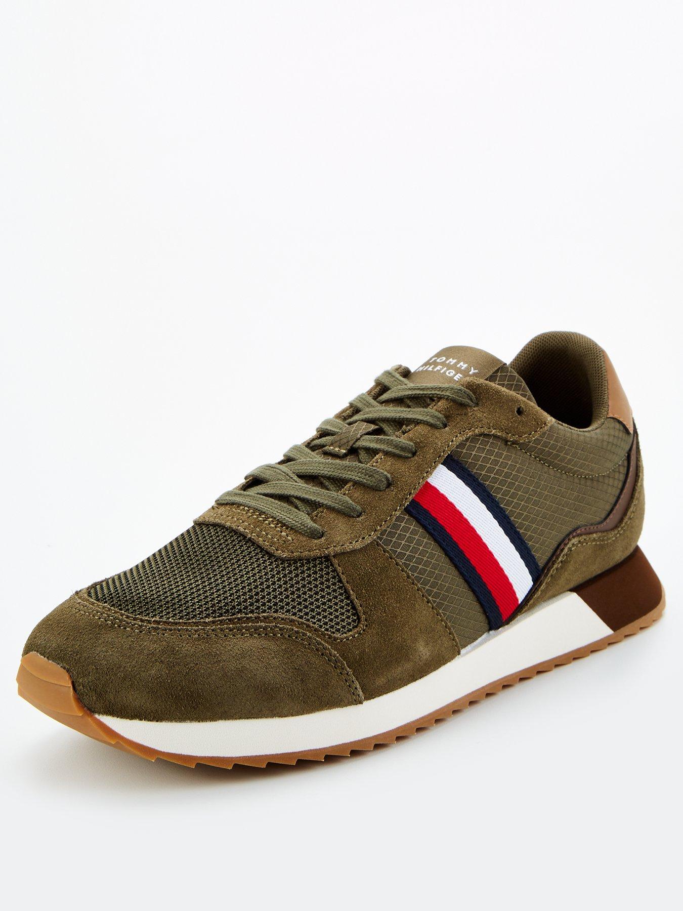 tommy-hilfiger-tommy-hilfiger-suedemesh-stripe-evo-runner-khakistillFront