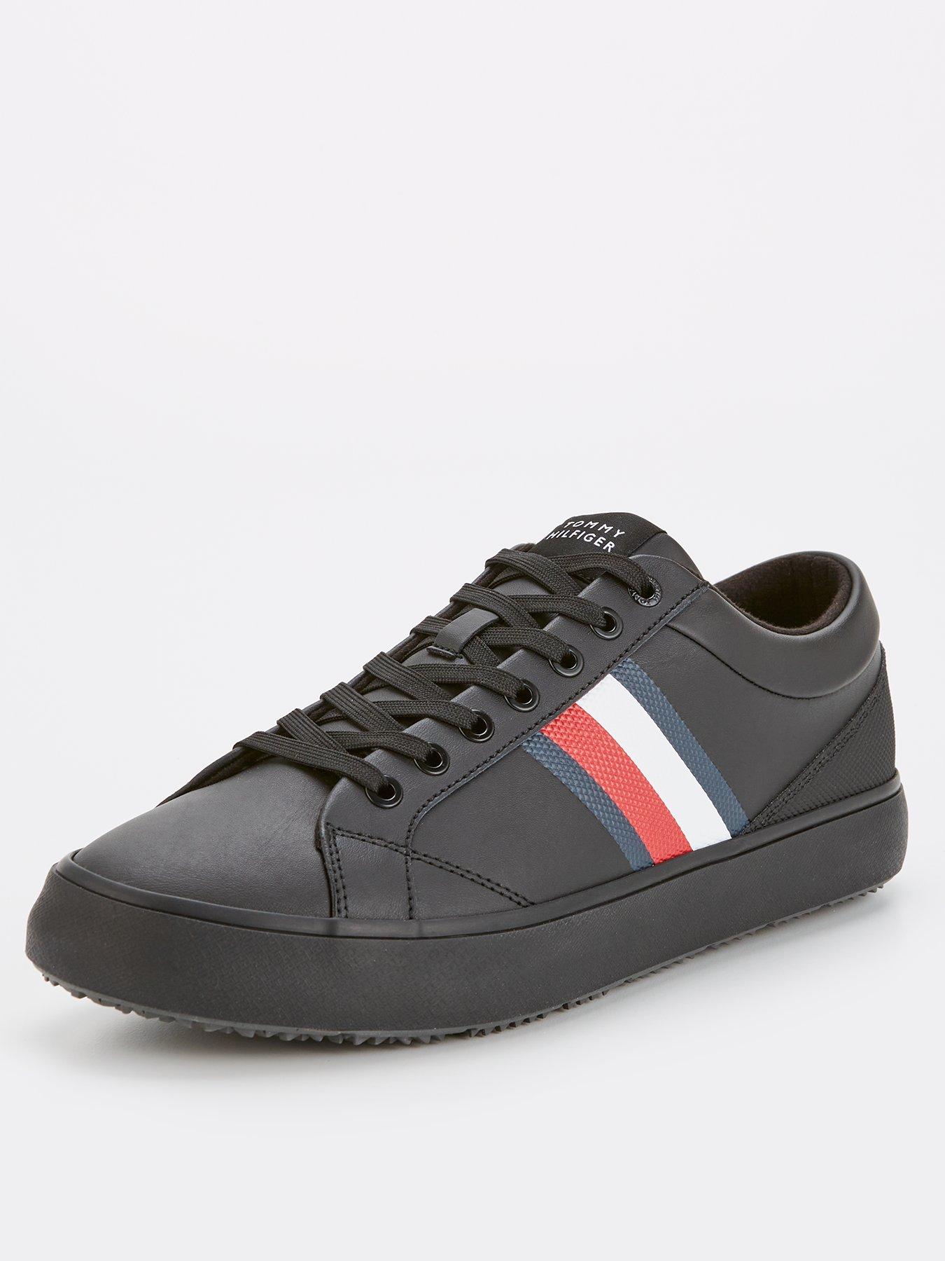 tommy-hilfiger-tommy-hilfiger-stripe-hi-vulcanised-core-cleat-sneakers-blackstillFront