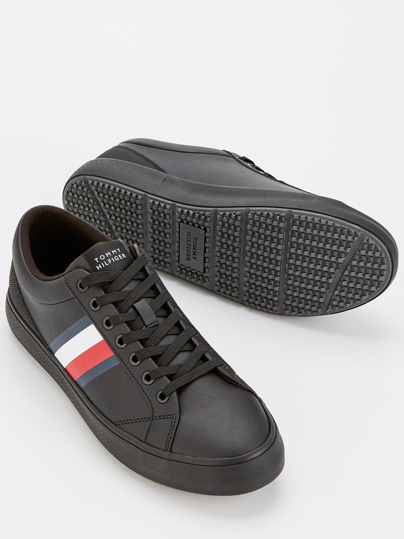 tommy-hilfiger-tommy-hilfiger-stripe-hi-vulcanised-core-cleat-sneakers-blackoutfit