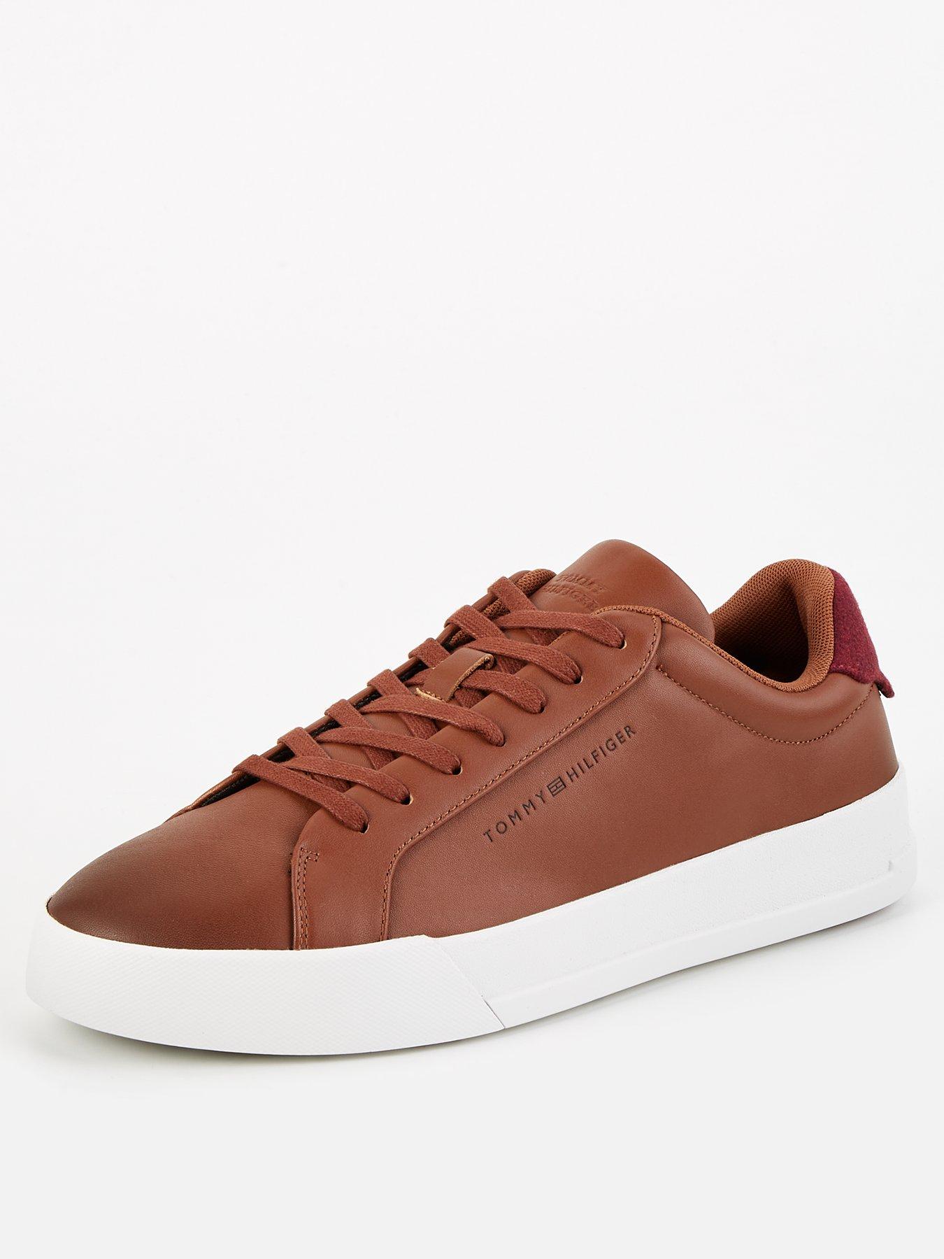 tommy-hilfiger-tommy-hilfiger-leather-court-sneakers-off-whitestillFront