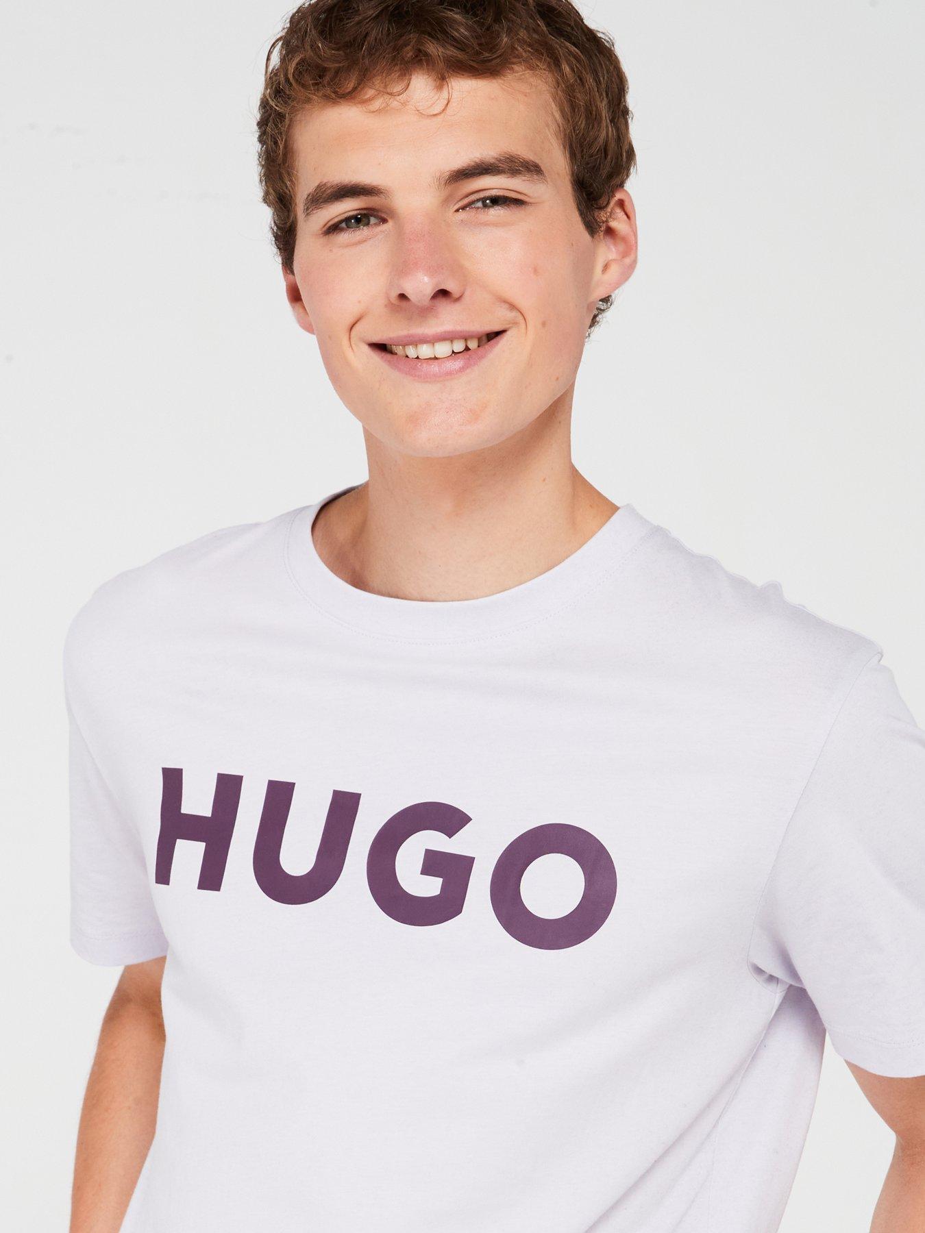 hugo-hugo-dulivio-chest-logo-regular-fit-t-shirt-light-purpleoutfit