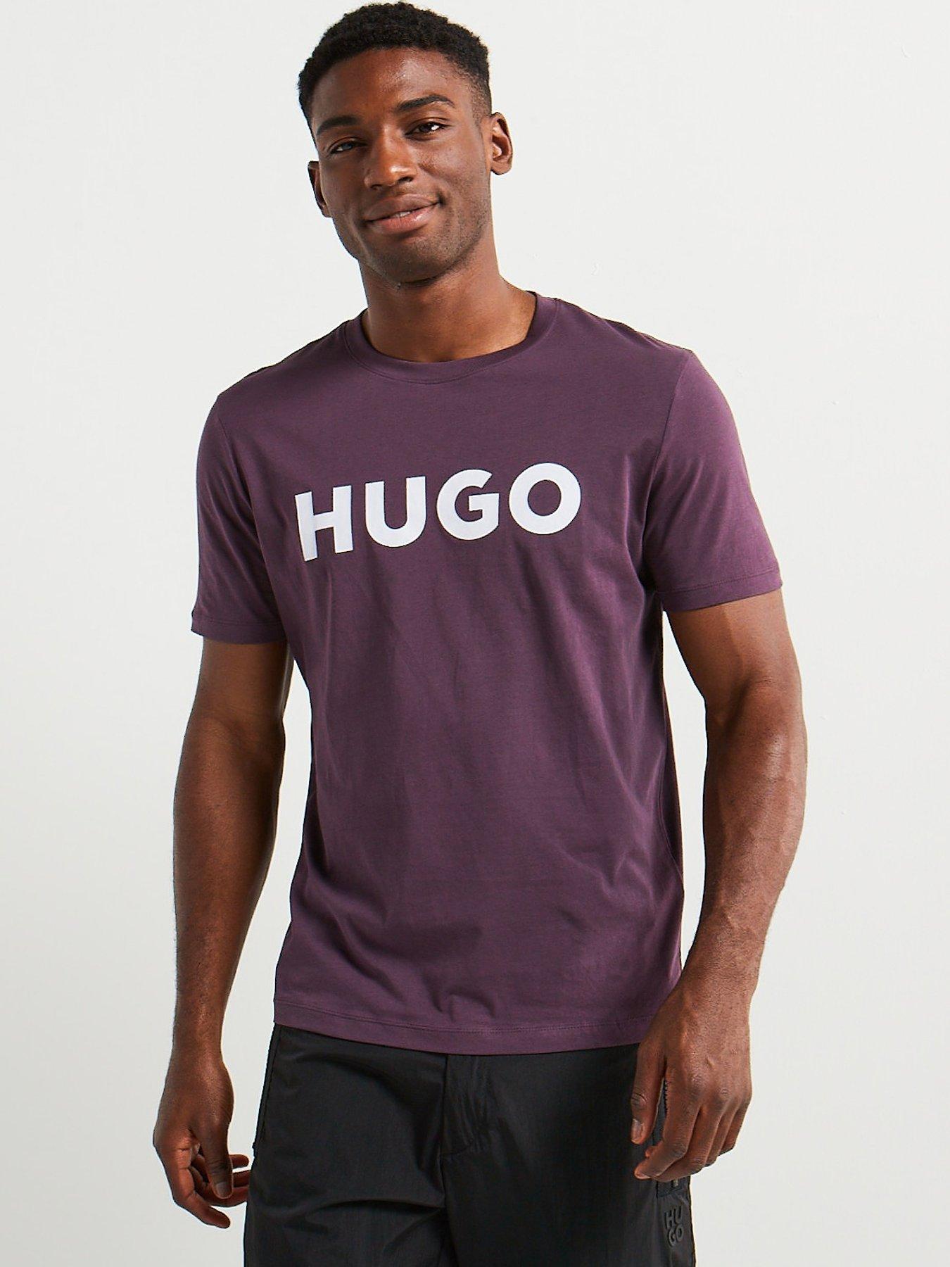 hugo-hugo-dulivio-chest-logo-regular-fit-t-shirt-purple