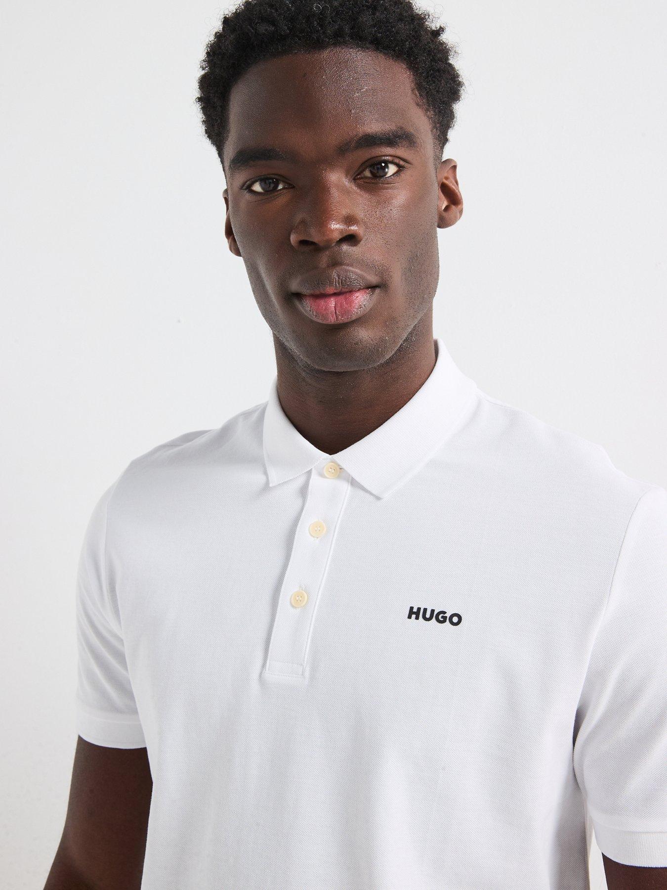 hugo-hugo-donos222-regular-fit-short-sleeve-polo-shirt-whiteoutfit