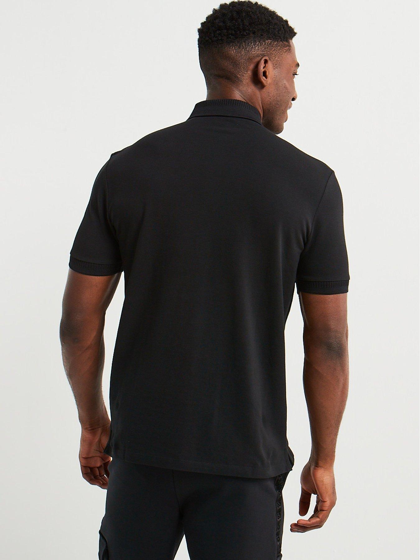 hugo-dereso232-slim-fit-polo-shirt-blackstillFront