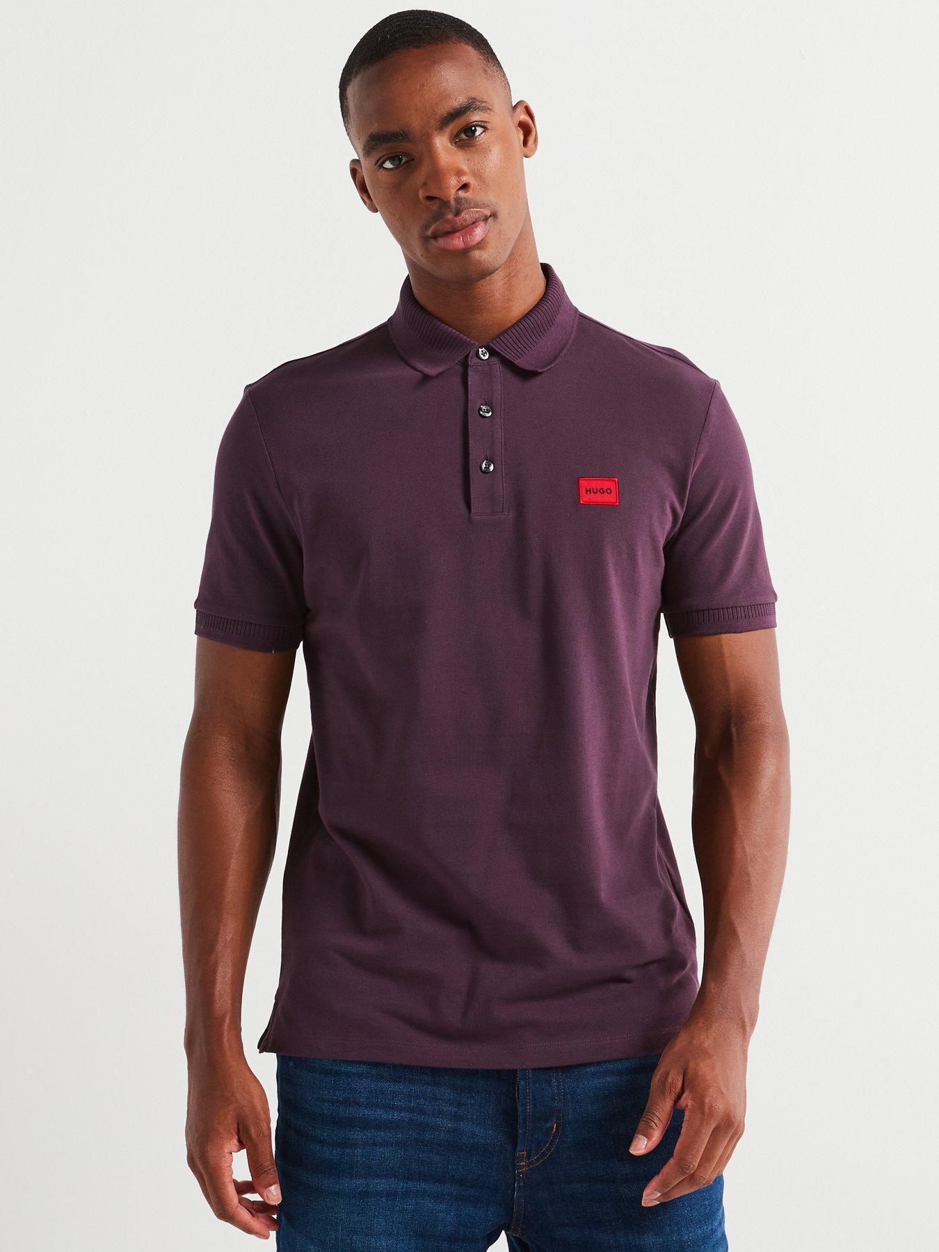 hugo-hugo-dereso232-slim-fit-left-chest-logo-polo-shirt-purple